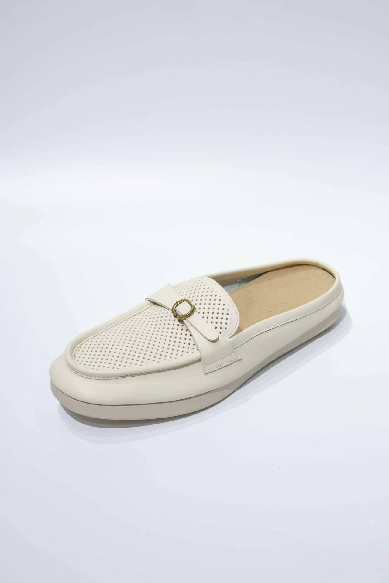 Women Leather Loafers | Glue-Free Construction | OEM Factory Supply