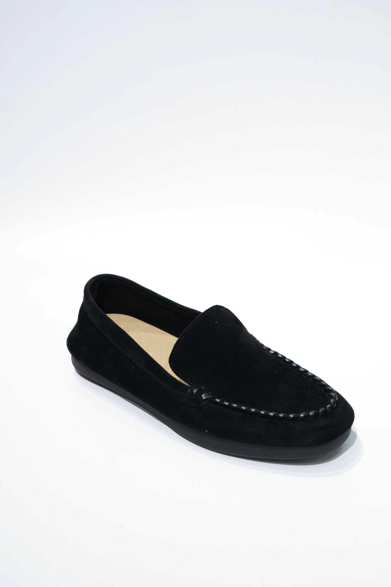 Premium Glue-Free Leather Loafers - Ultra-Soft & Professional Comfort for Commuting