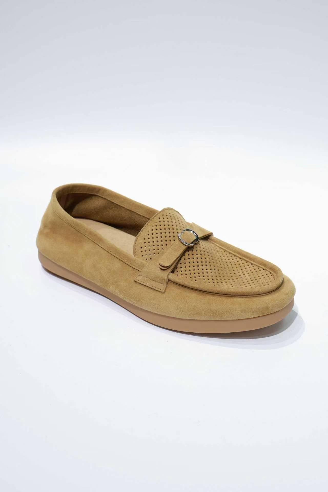 Premium Glue-Free Leather Loafers - Ultra-Soft & Professional Comfort for Commuting(副本)
