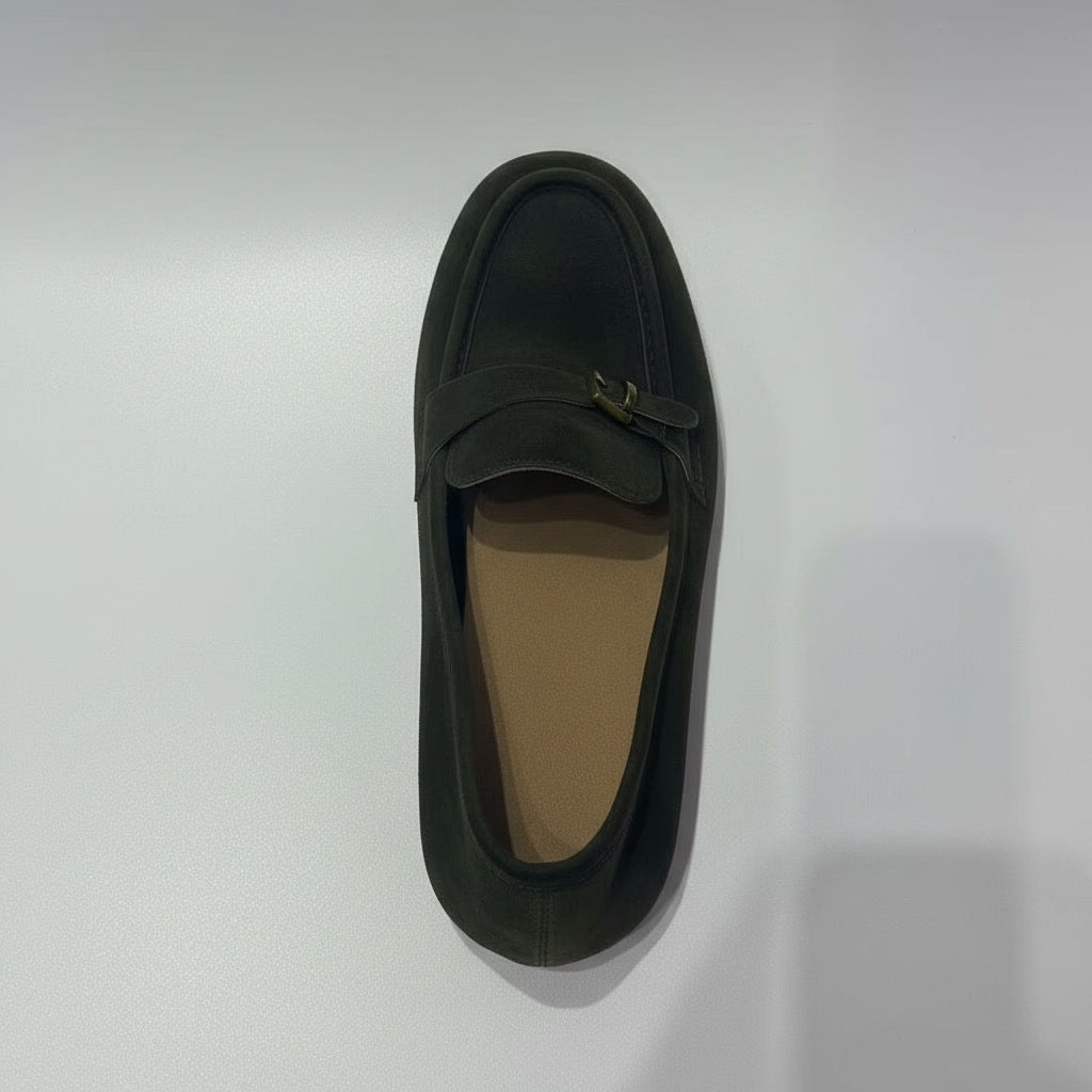 Women Leather Loafers | Glue-Free Construction | OEM Factory Supply