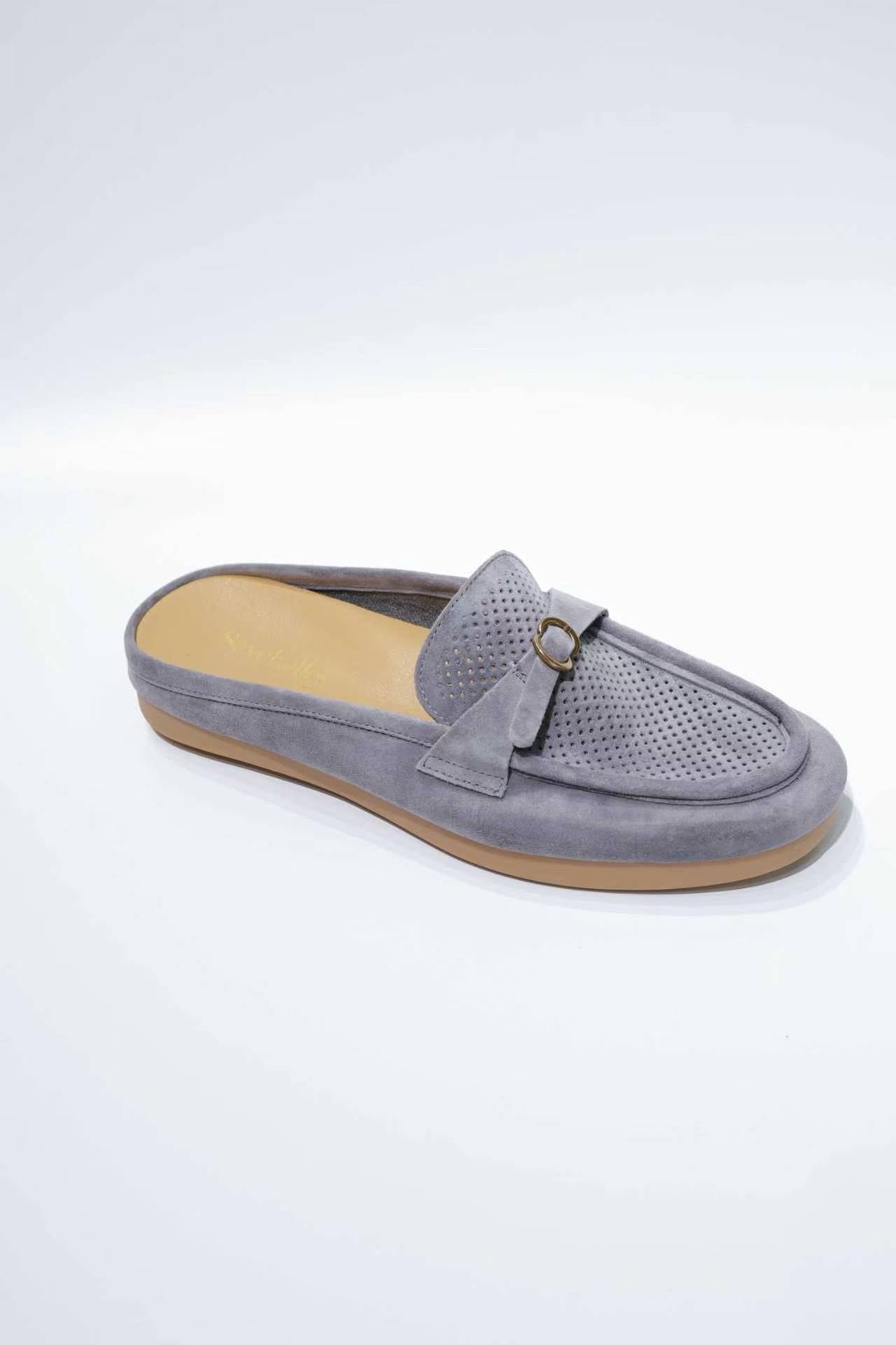 Women Leather Loafers | Glue-Free Construction | OEM Factory Supply