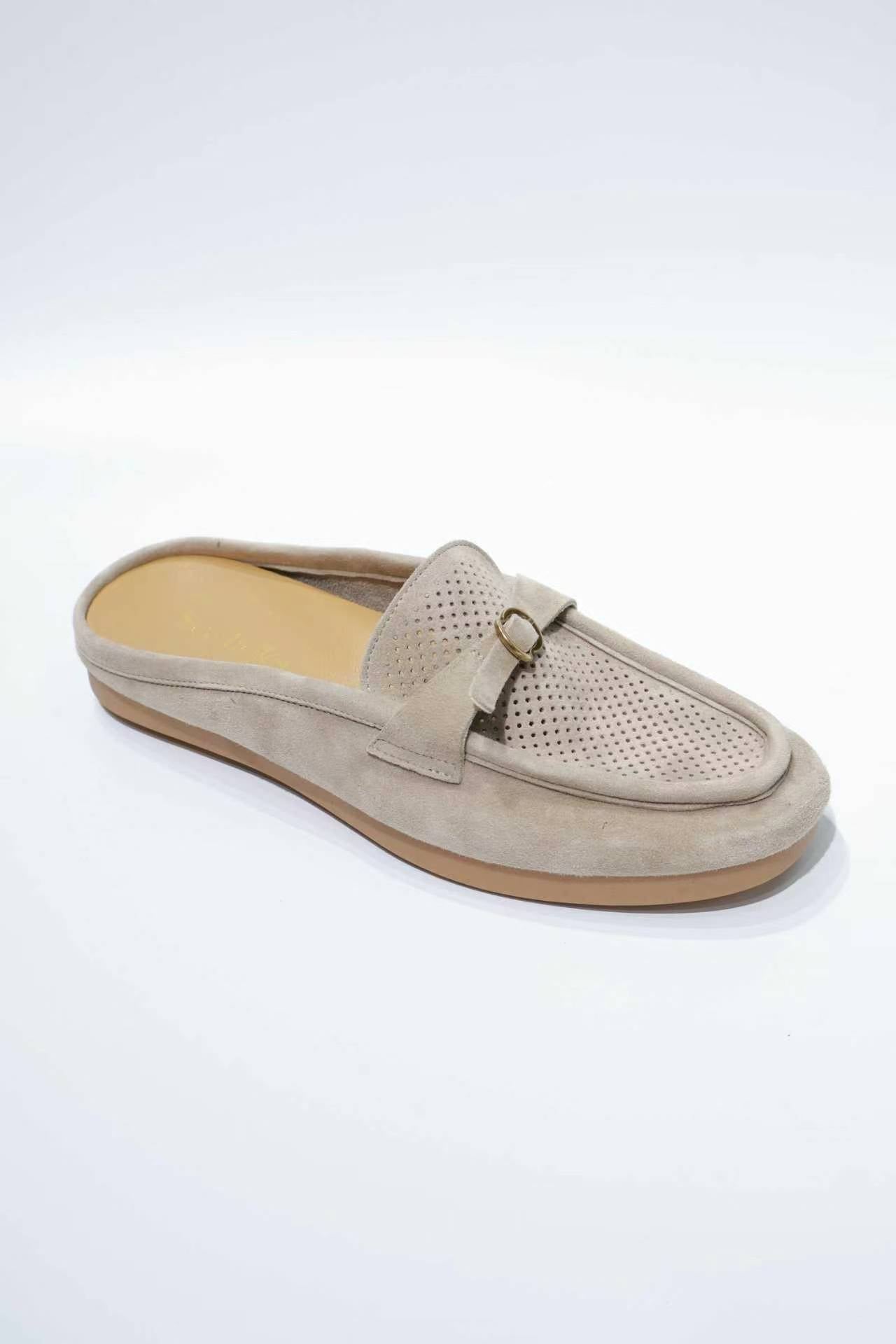 Women Leather Loafers | Glue-Free Construction | OEM Factory Supply
