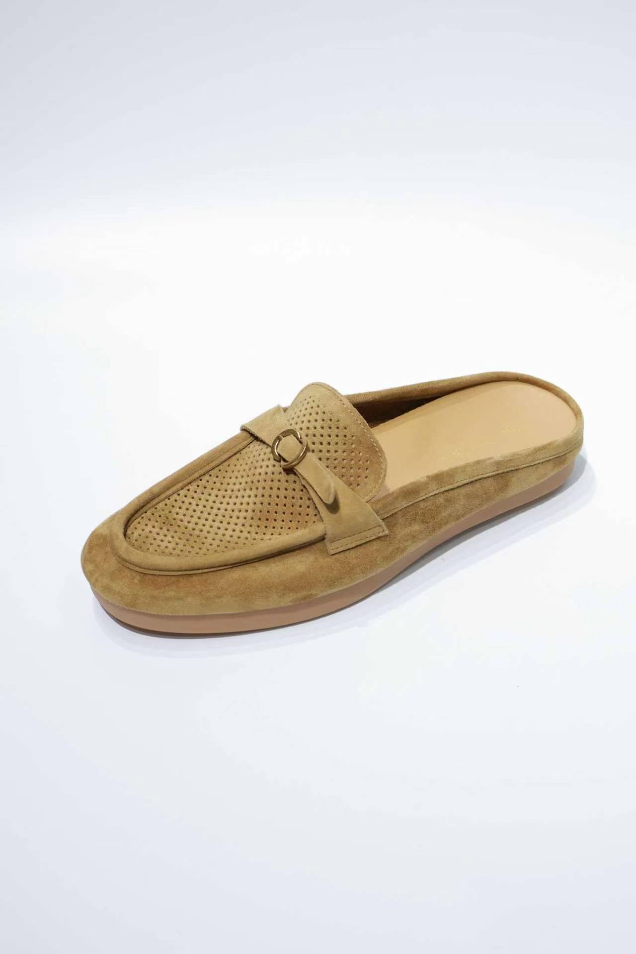 Women Leather Loafers | Glue-Free Construction | OEM Factory Supply