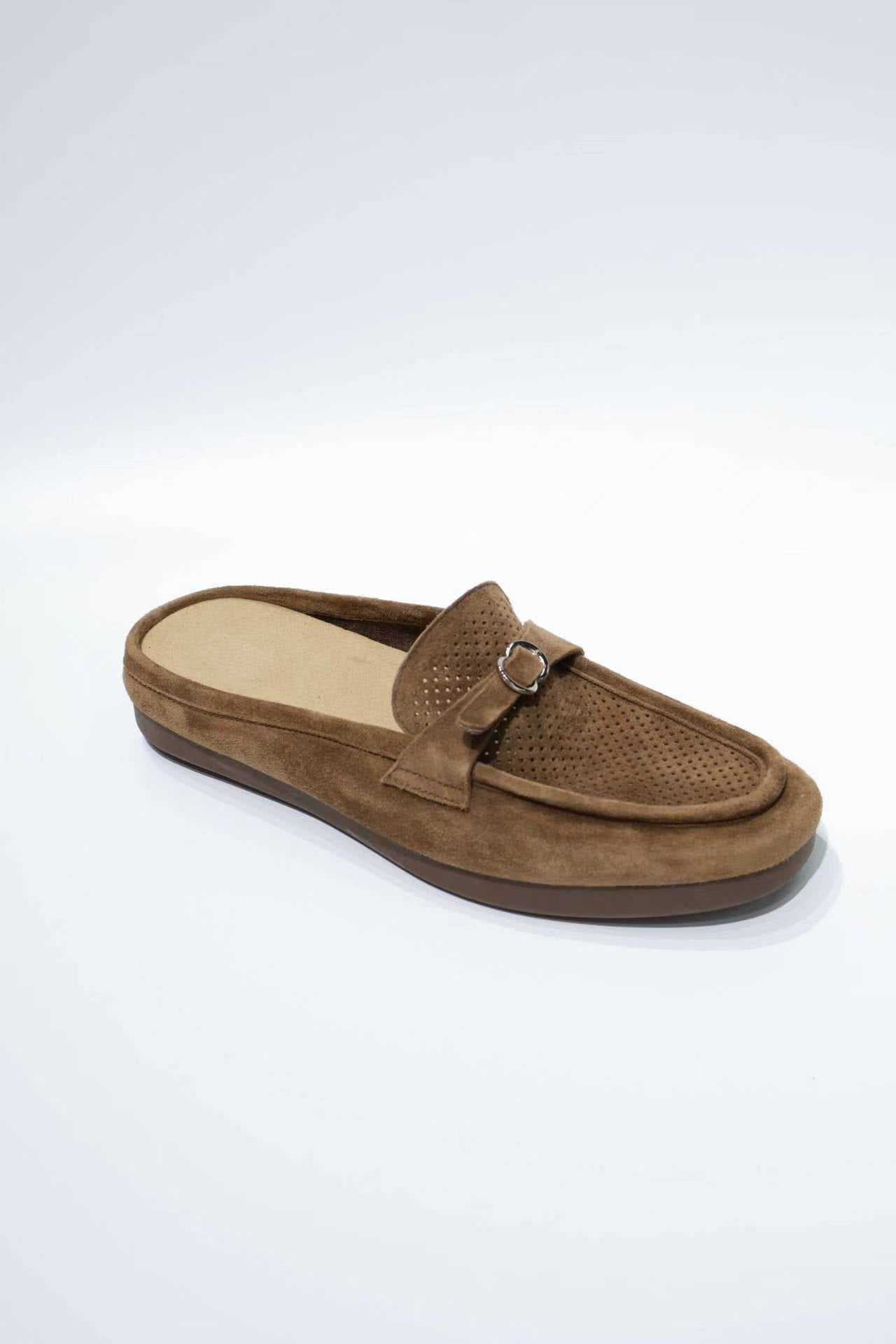 Women Leather Loafers | Glue-Free Construction | OEM Factory Supply