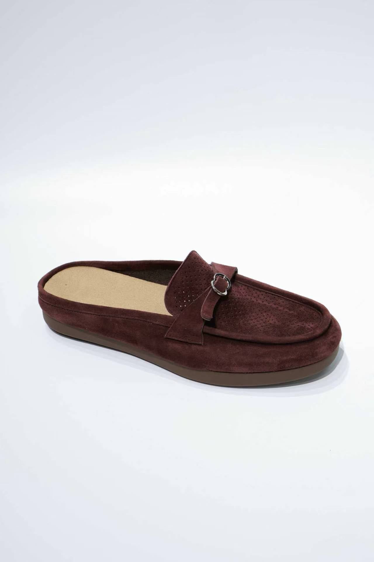 Women Leather Loafers | Glue-Free Construction | OEM Factory Supply