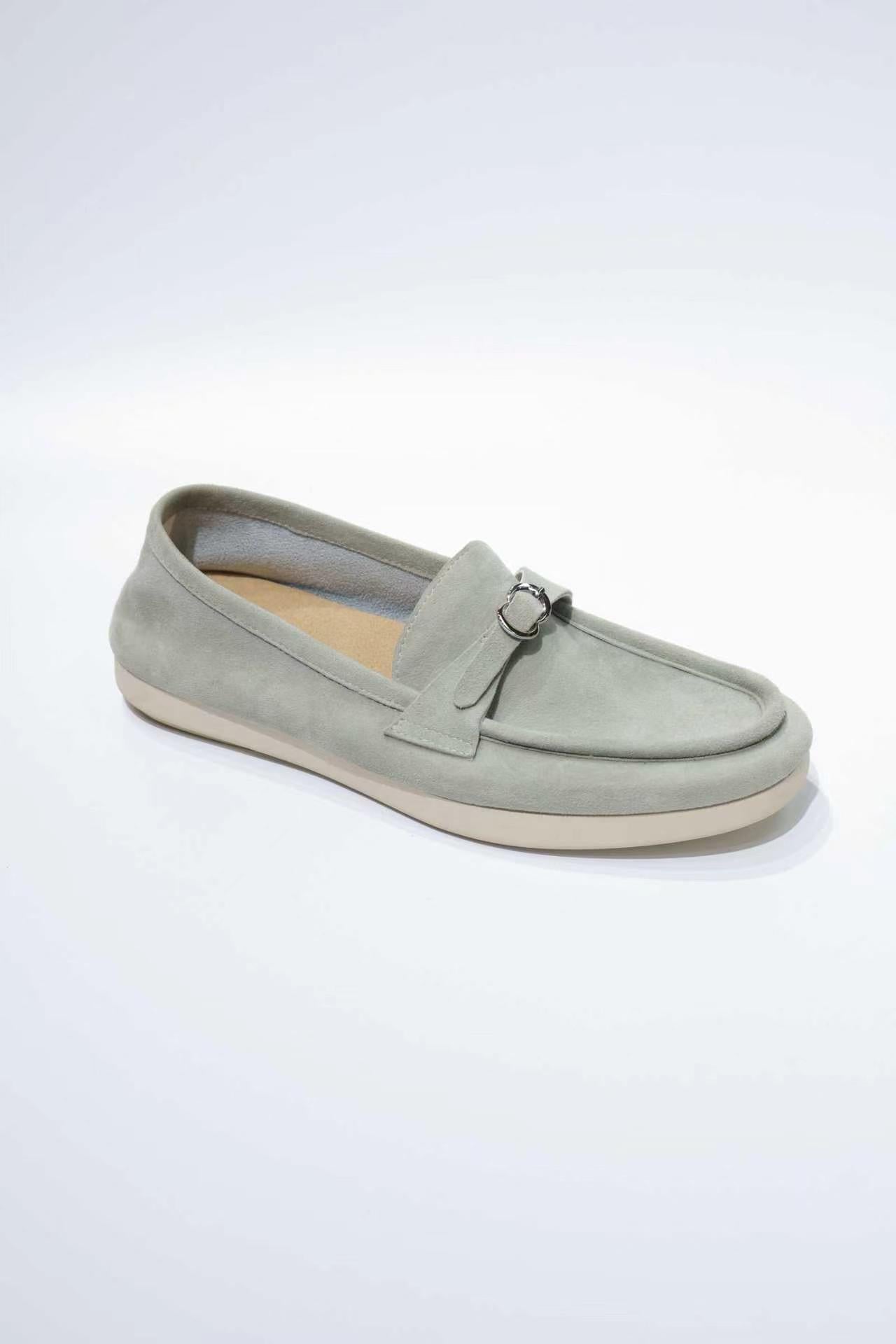 Premium Glue-Free Leather Loafers - Ultra-Soft & Professional Comfort for Commuting