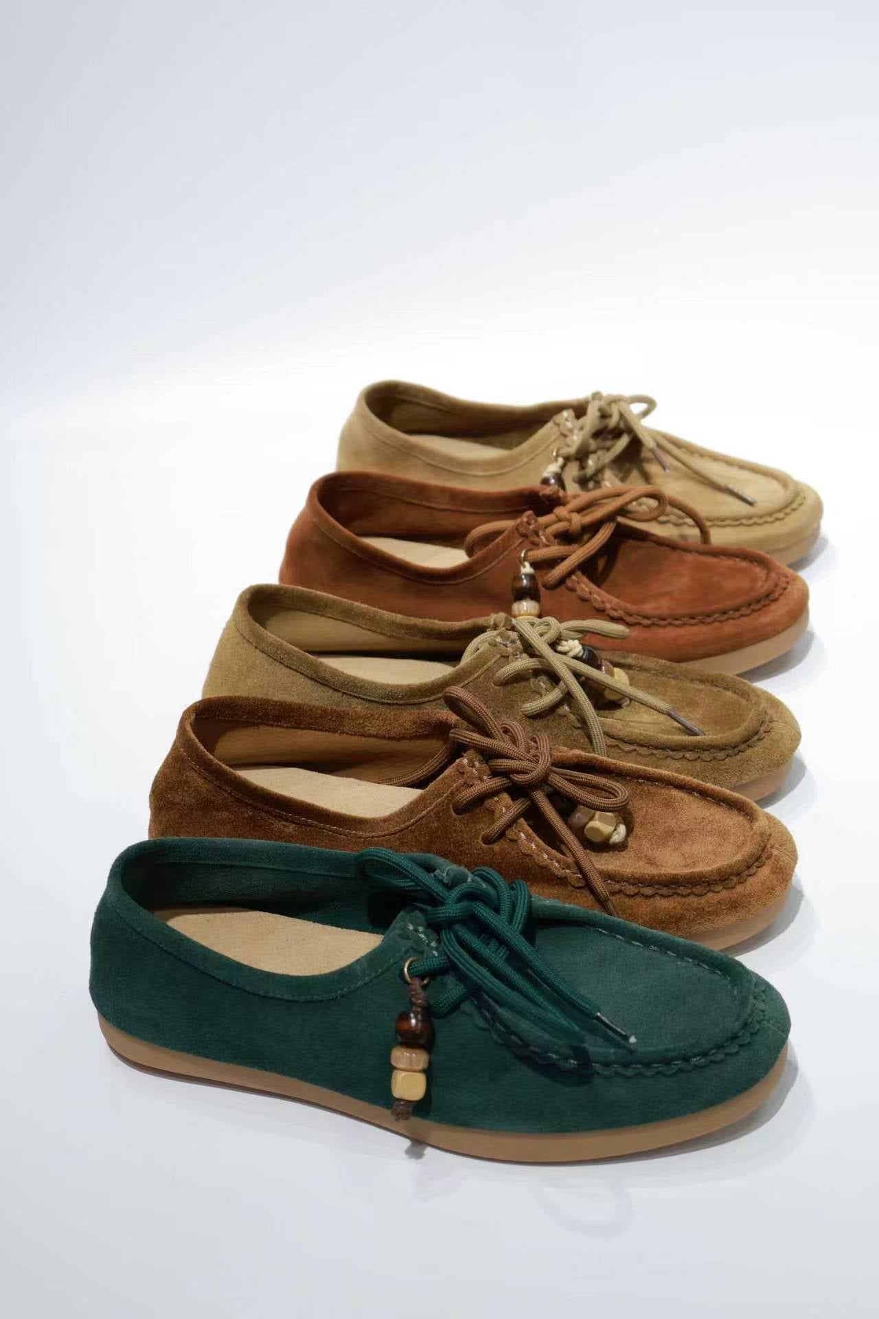 Premium Glue-Free Leather Loafers - Ultra-Soft & Professional Comfort for Commuting