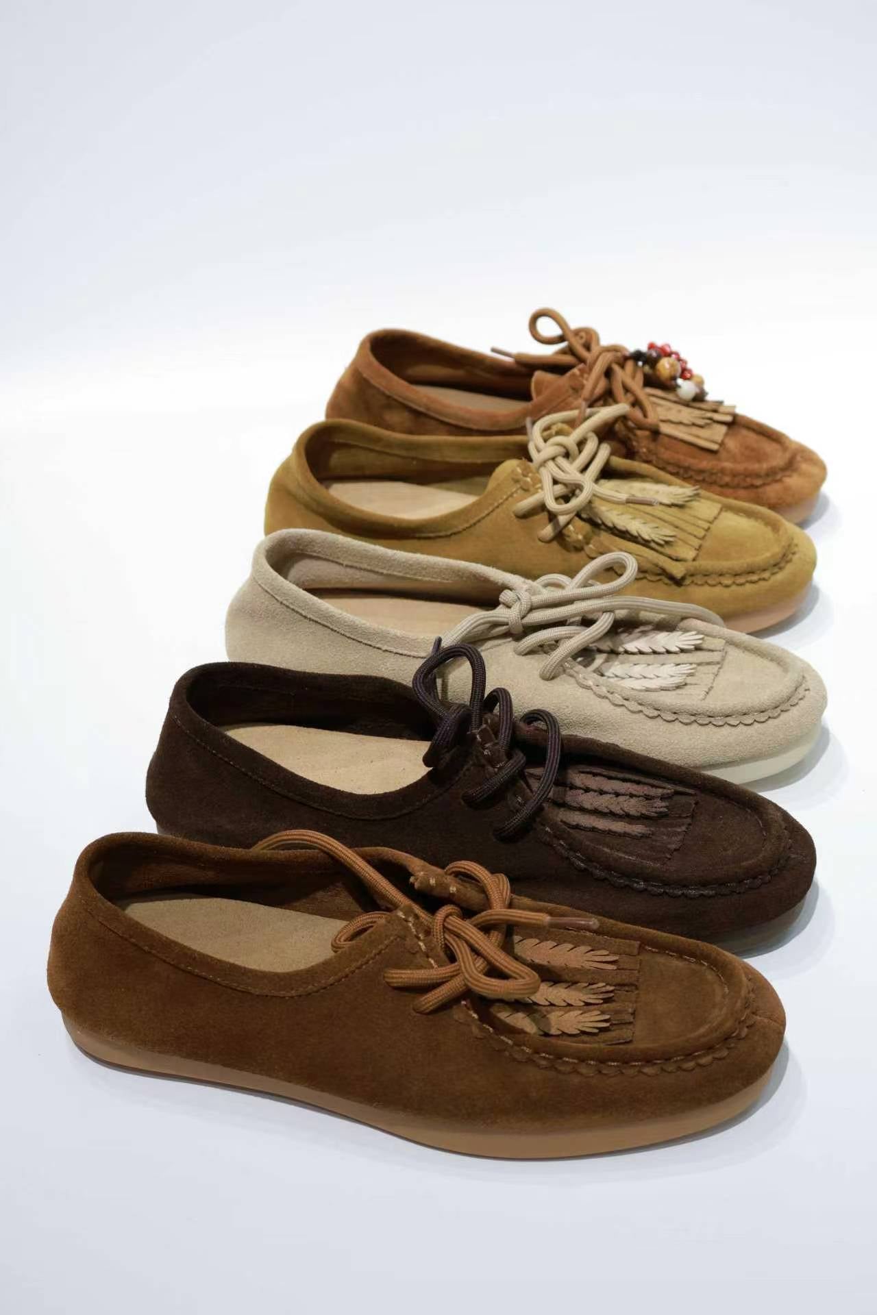 Premium Glue-Free Leather Loafers - Ultra-Soft & Professional Comfort for Commuting