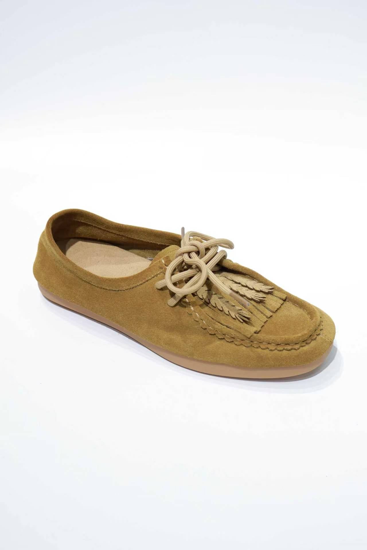 Premium Glue-Free Leather Loafers - Ultra-Soft & Professional Comfort for Commuting