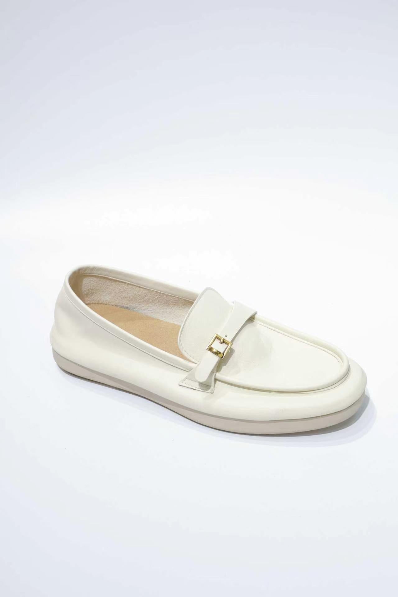 Premium Glue-Free Leather Loafers - Ultra-Soft & Professional Comfort for Commuting