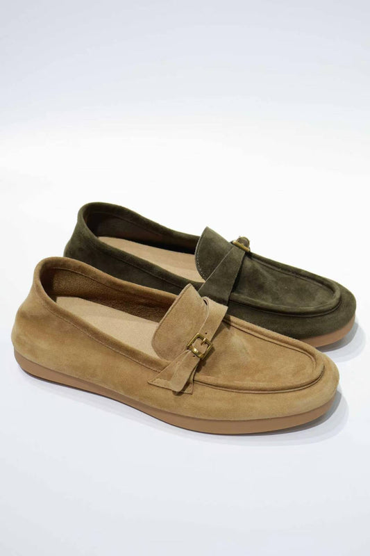 Premium Glue-Free Leather Loafers - Ultra-Soft & Professional Comfort for Commuting