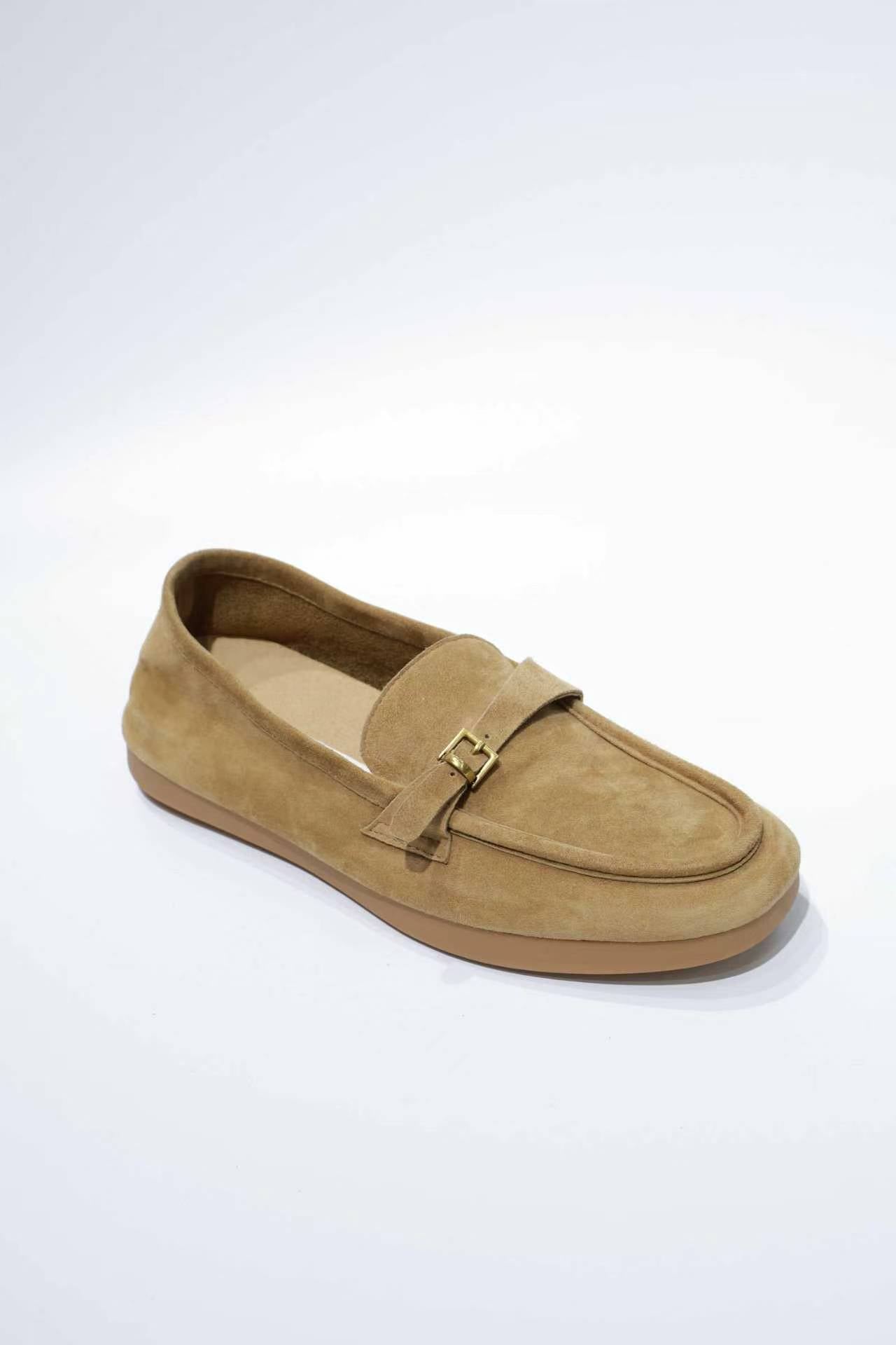Premium Glue-Free Leather Loafers - Ultra-Soft & Professional Comfort for Commuting