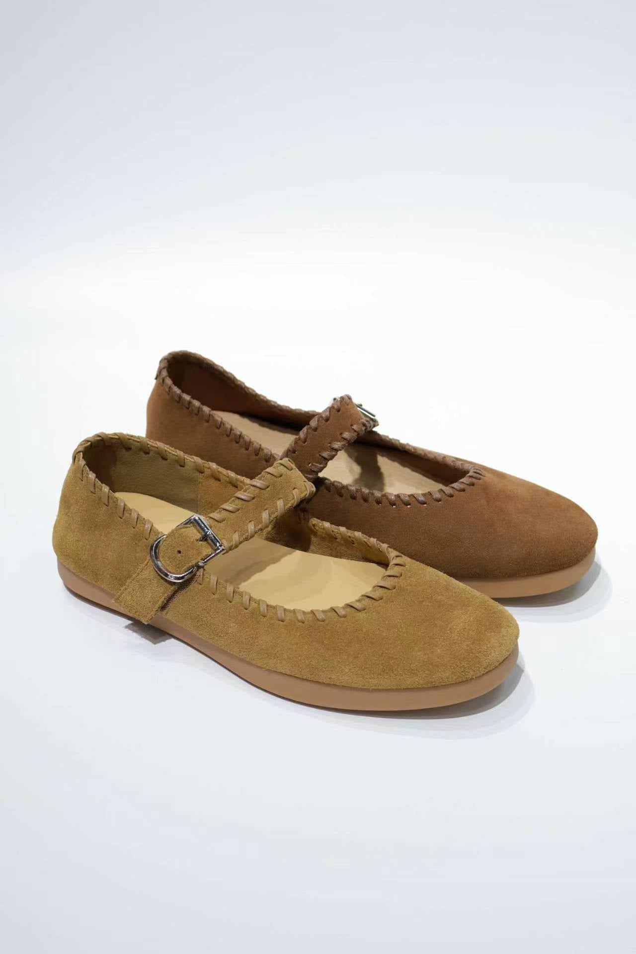 Eco-Friendly Glue-Free Ballet Flats - Ultra-Soft & Flexible for All-Day Comfort
