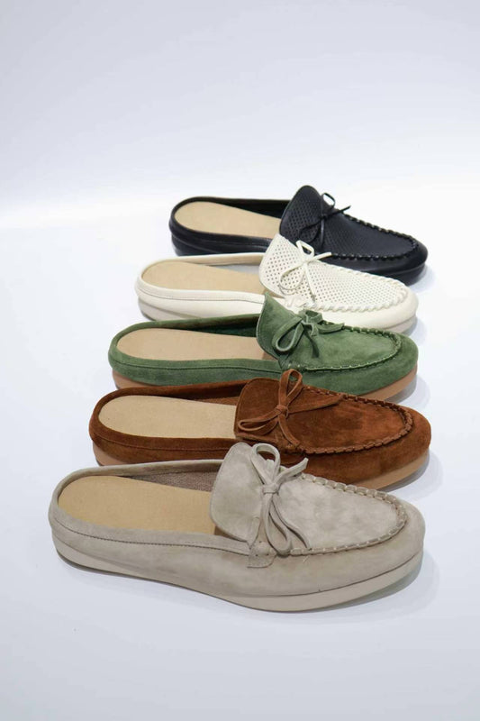 Premium Glue-Free Leather Loafers - Ultra-Soft & Professional Comfort for Commuting