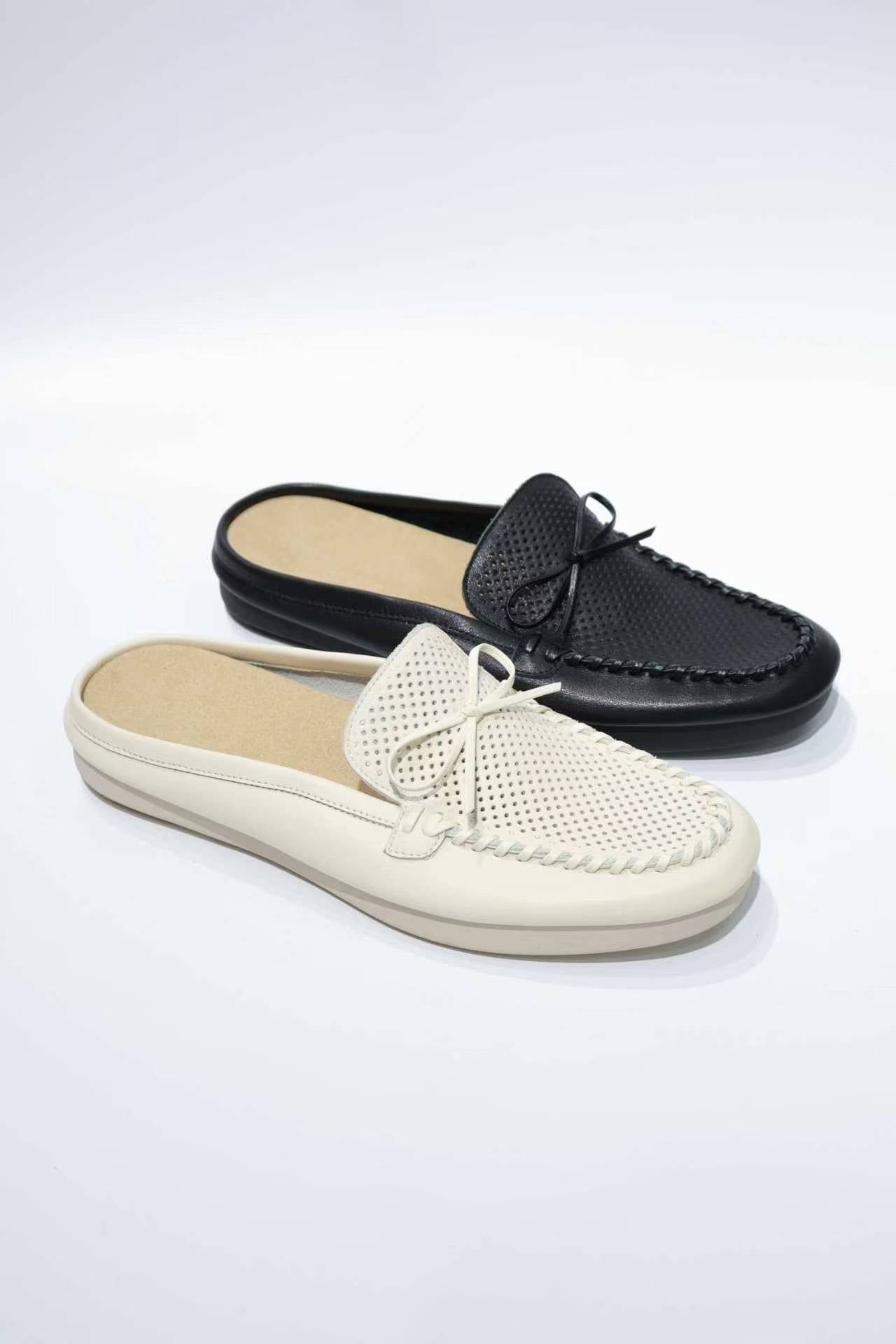 Premium Glue-Free Leather Loafers - Ultra-Soft & Professional Comfort for Commuting