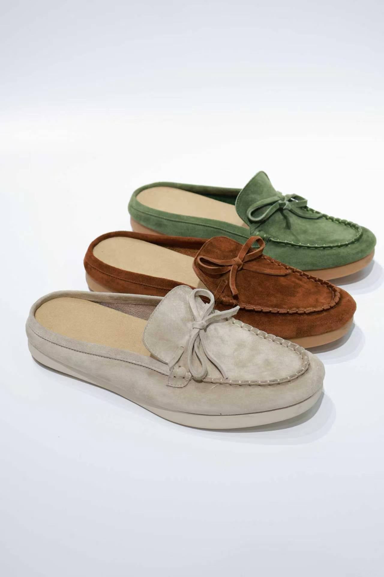 Premium Glue-Free Leather Loafers - Ultra-Soft & Professional Comfort for Commuting