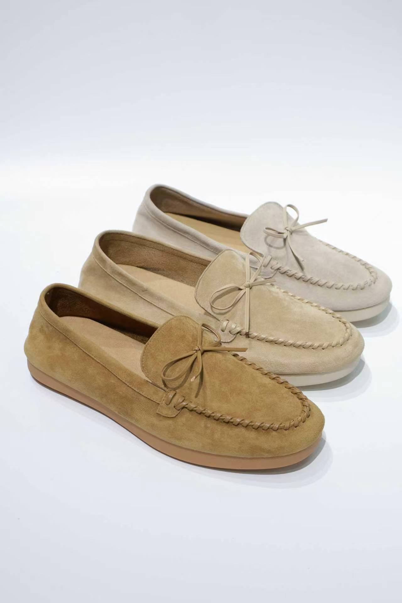 Premium Glue-Free Leather Loafers - Ultra-Soft & Professional Comfort for Commuting