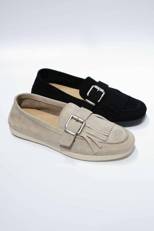 Premium Glue-Free Leather Loafers - Ultra-Soft & Professional Comfort for Commuting