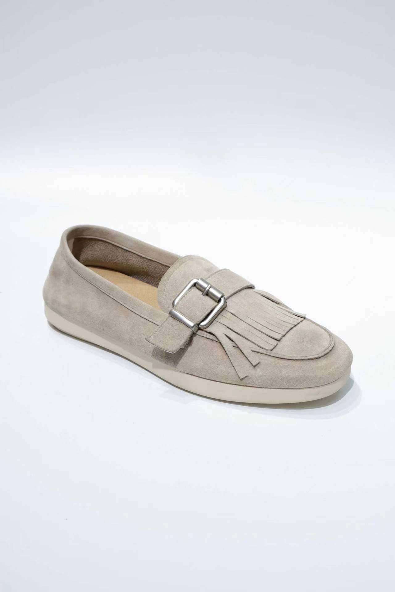 Premium Glue-Free Leather Loafers - Ultra-Soft & Professional Comfort for Commuting