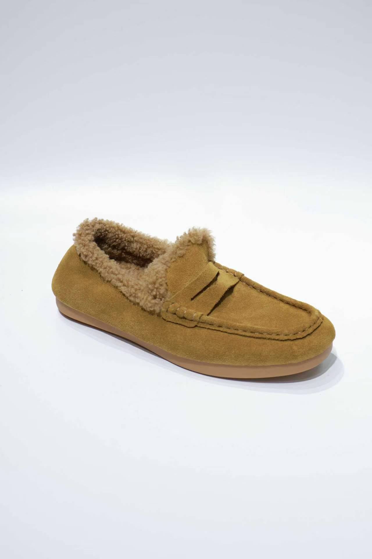 Premium Glue-Free Leather Loafers - Ultra-Soft & Professional Comfort for Commuting