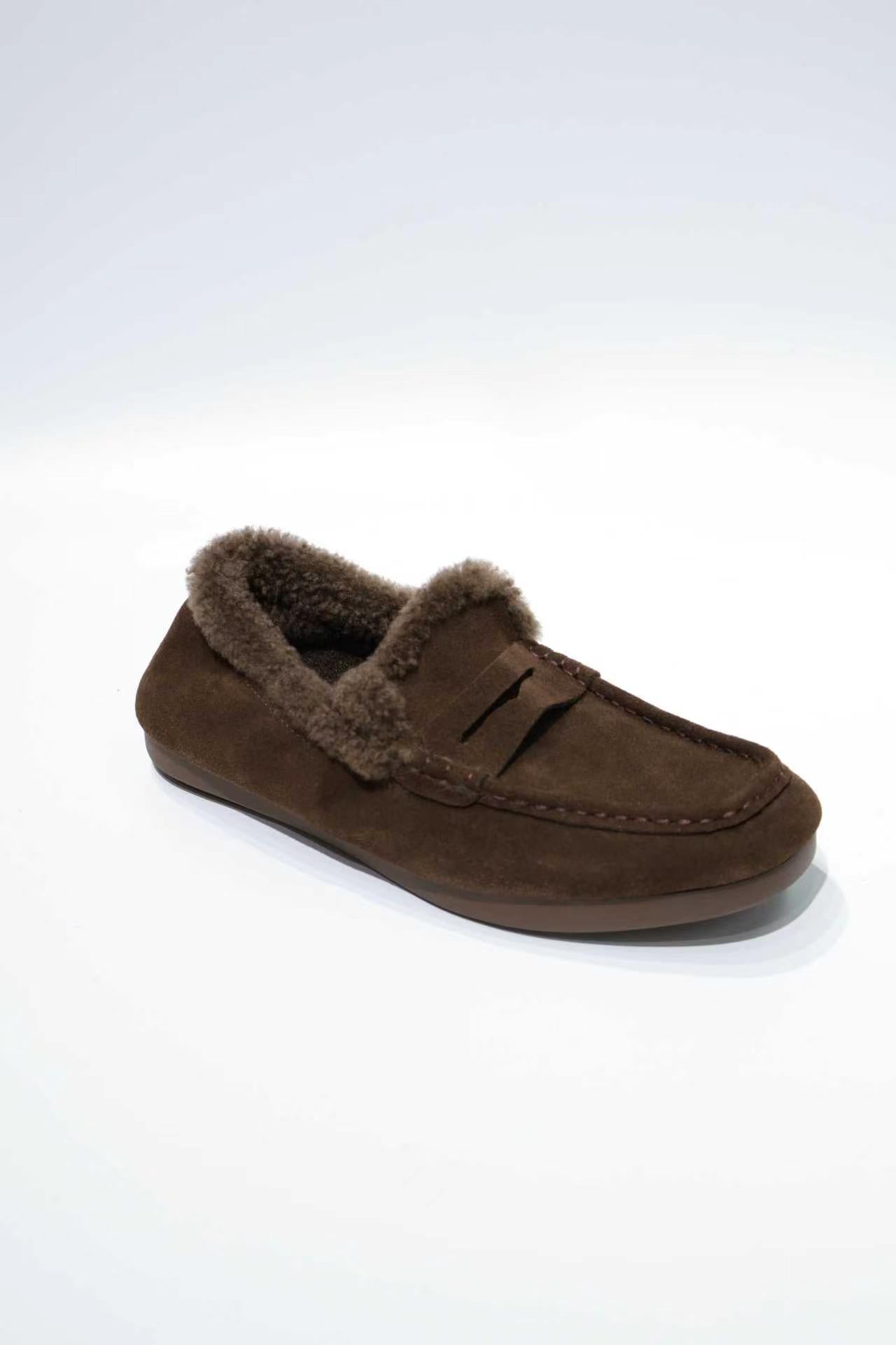 Premium Glue-Free Leather Loafers - Ultra-Soft & Professional Comfort for Commuting