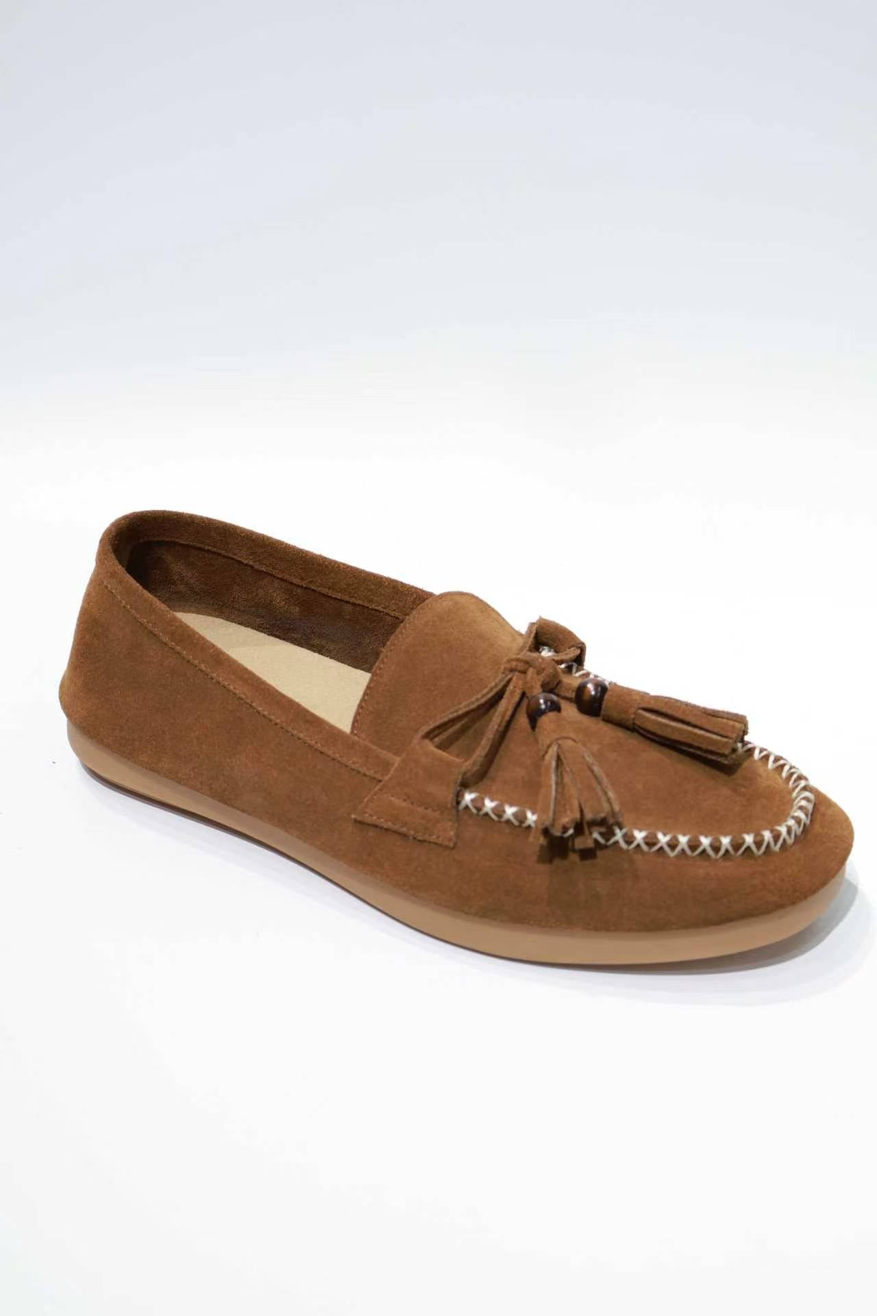 Premium Glue-Free Leather Loafers - Ultra-Soft & Professional Comfort for Commuting