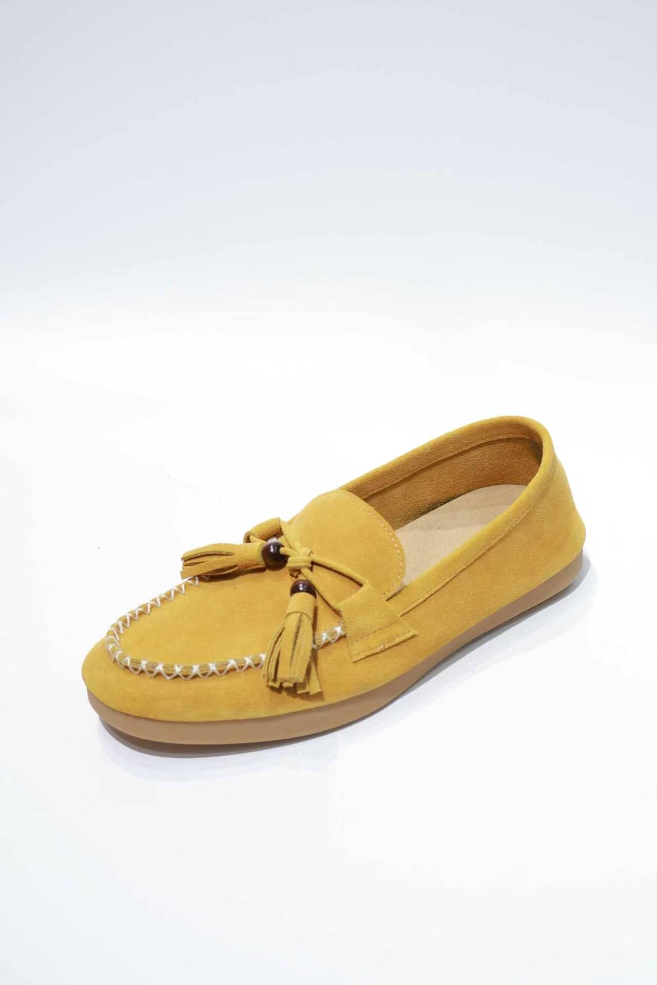 Premium Glue-Free Leather Loafers - Ultra-Soft & Professional Comfort for Commuting