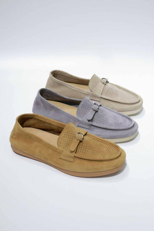 Premium Glue-Free Leather Loafers - Ultra-Soft & Professional Comfort for Commuting（副本）