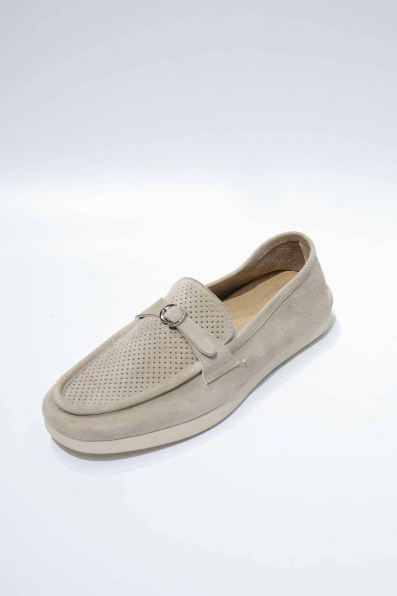 Premium Glue-Free Leather Loafers - Ultra-Soft & Professional Comfort for Commuting（副本）