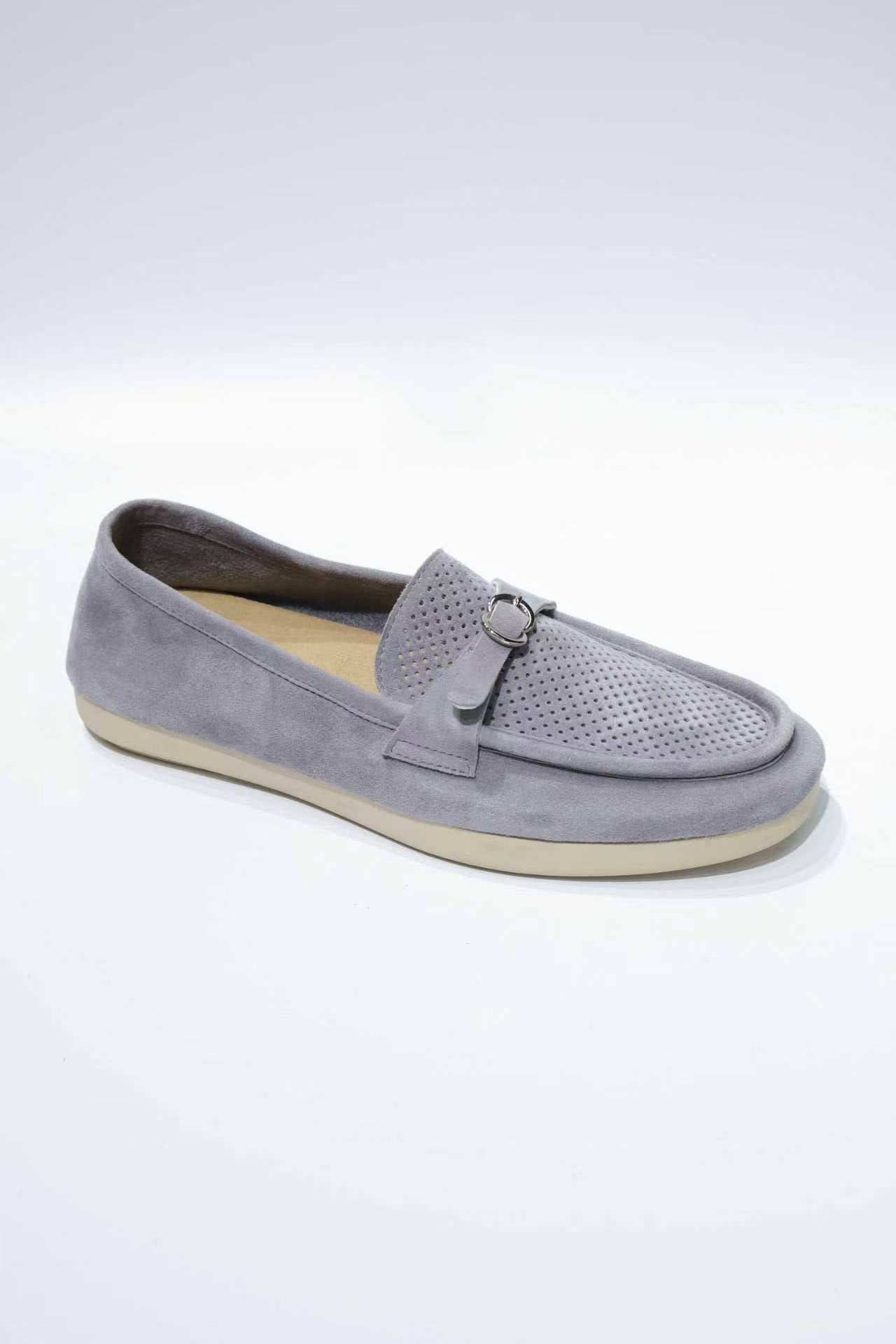 Premium Glue-Free Leather Loafers - Ultra-Soft & Professional Comfort for Commuting（副本）