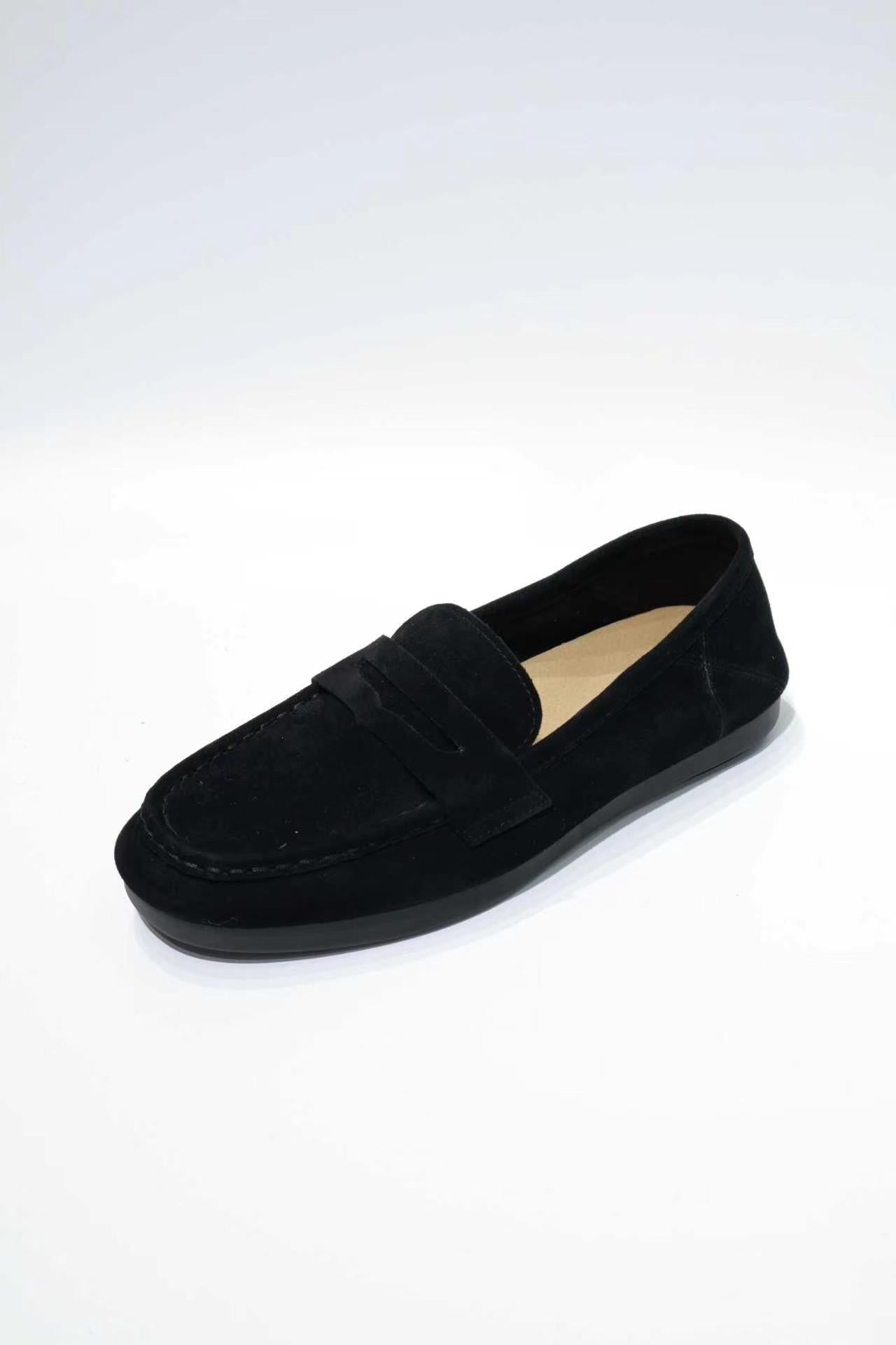 Premium Glue-Free Leather Loafers - Ultra-Soft & Professional Comfort for Commuting