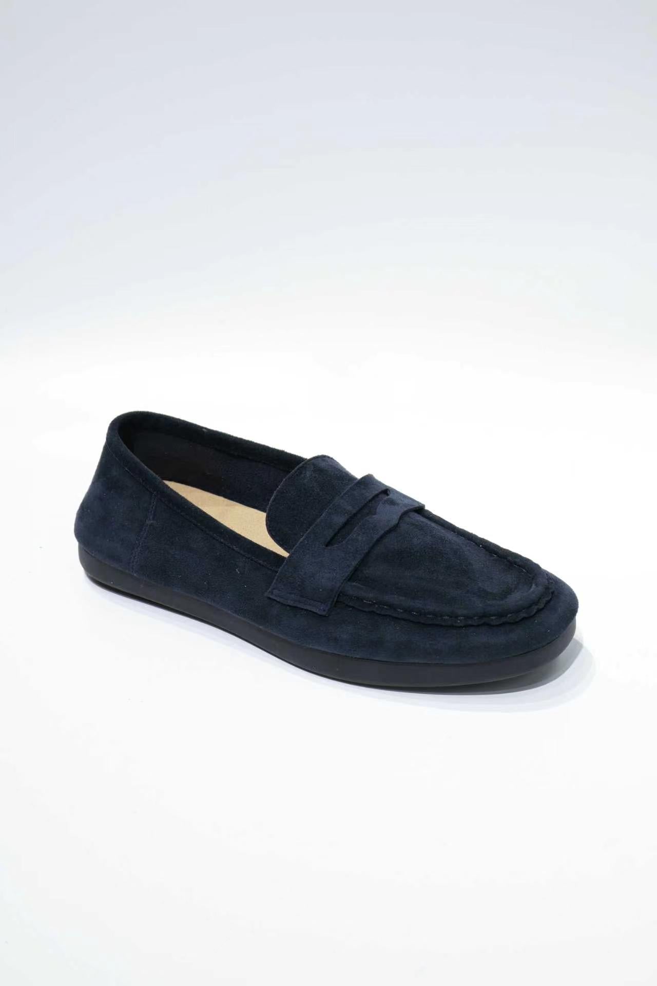Premium Glue-Free Leather Loafers - Ultra-Soft & Professional Comfort for Commuting