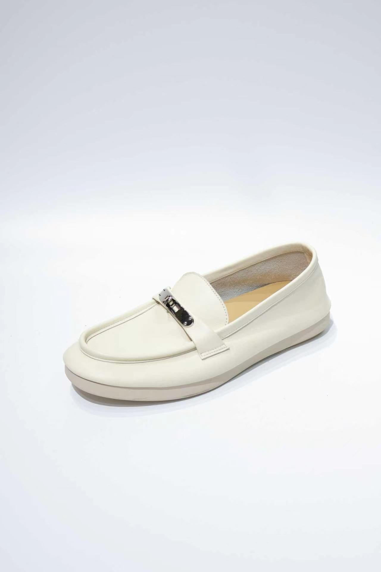 Premium Glue-Free Leather Loafers - Ultra-Soft & Professional Comfort for Commuting
