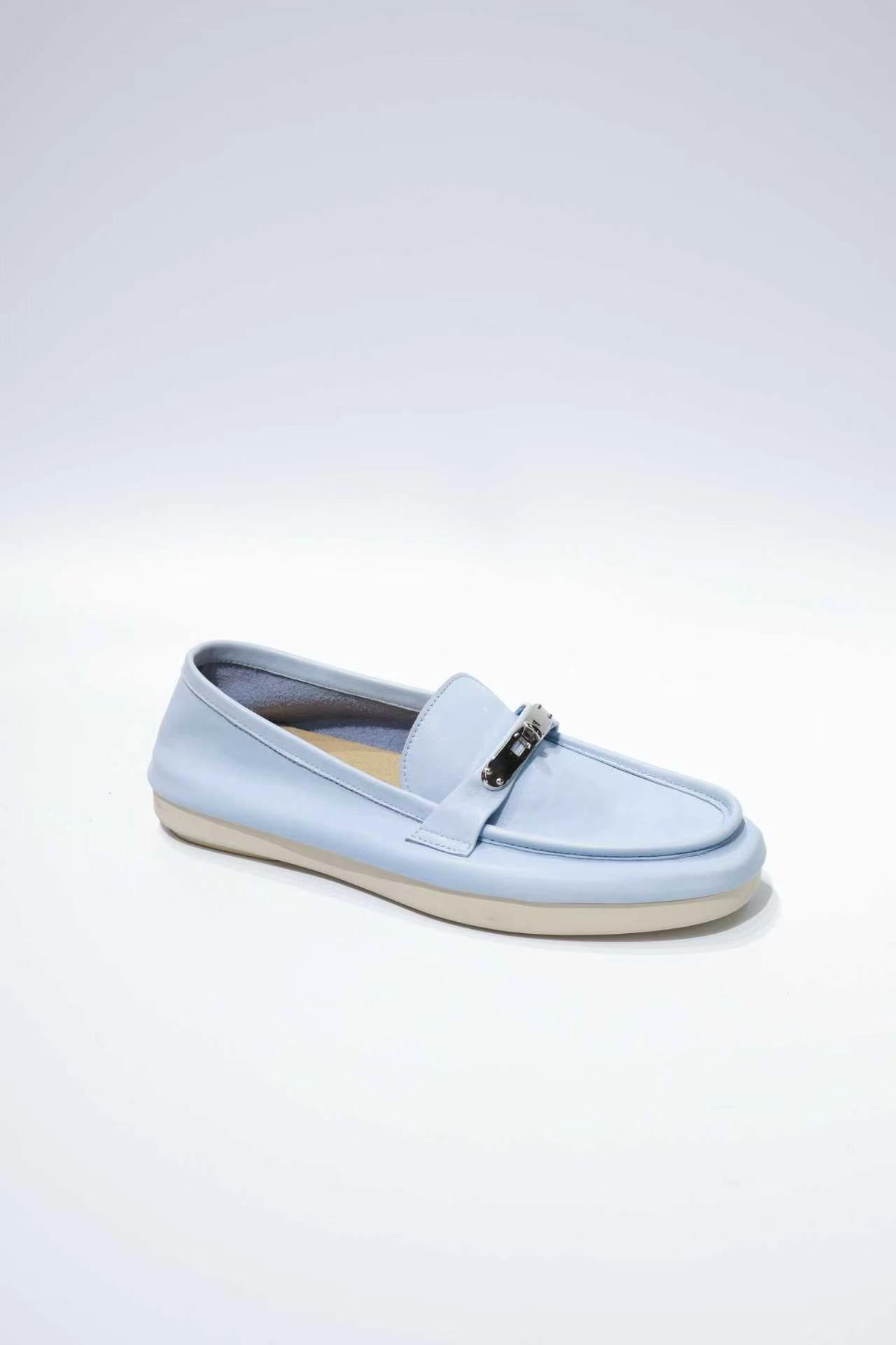 Premium Glue-Free Leather Loafers - Ultra-Soft & Professional Comfort for Commuting