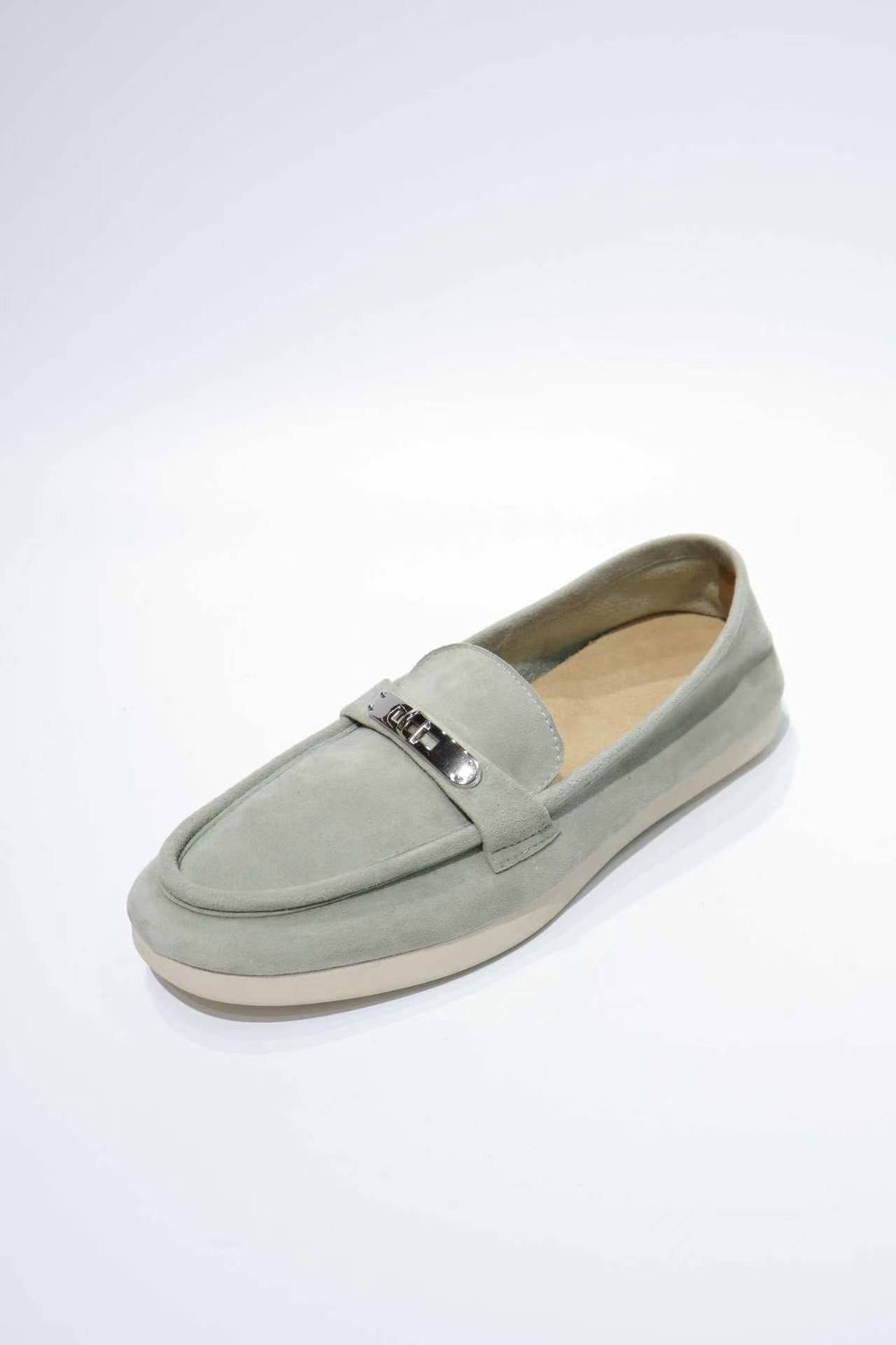 Premium Glue-Free Leather Loafers - Ultra-Soft & Professional Comfort for Commuting