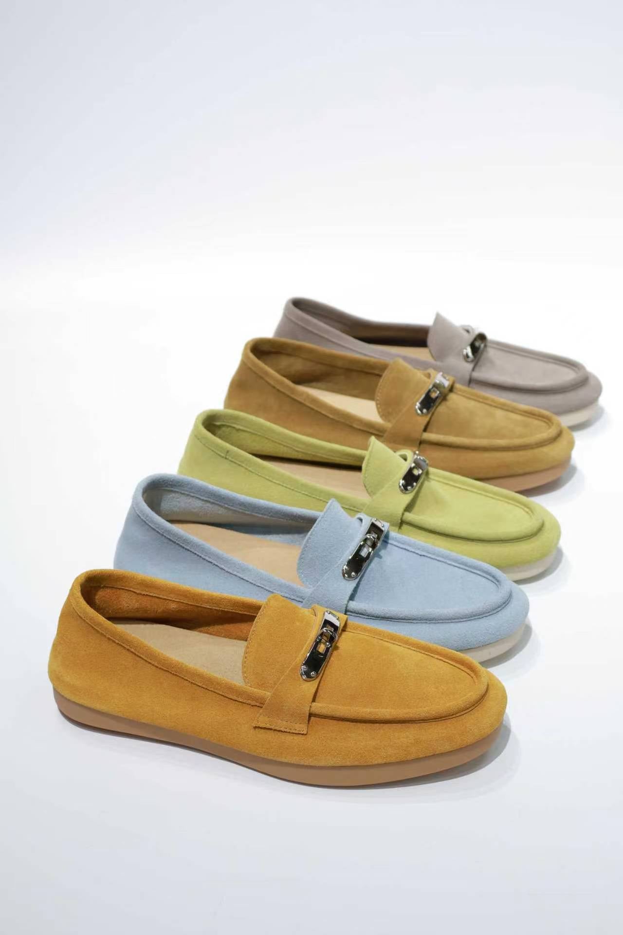 Premium Glue-Free Leather Loafers - Ultra-Soft & Professional Comfort for Commuting