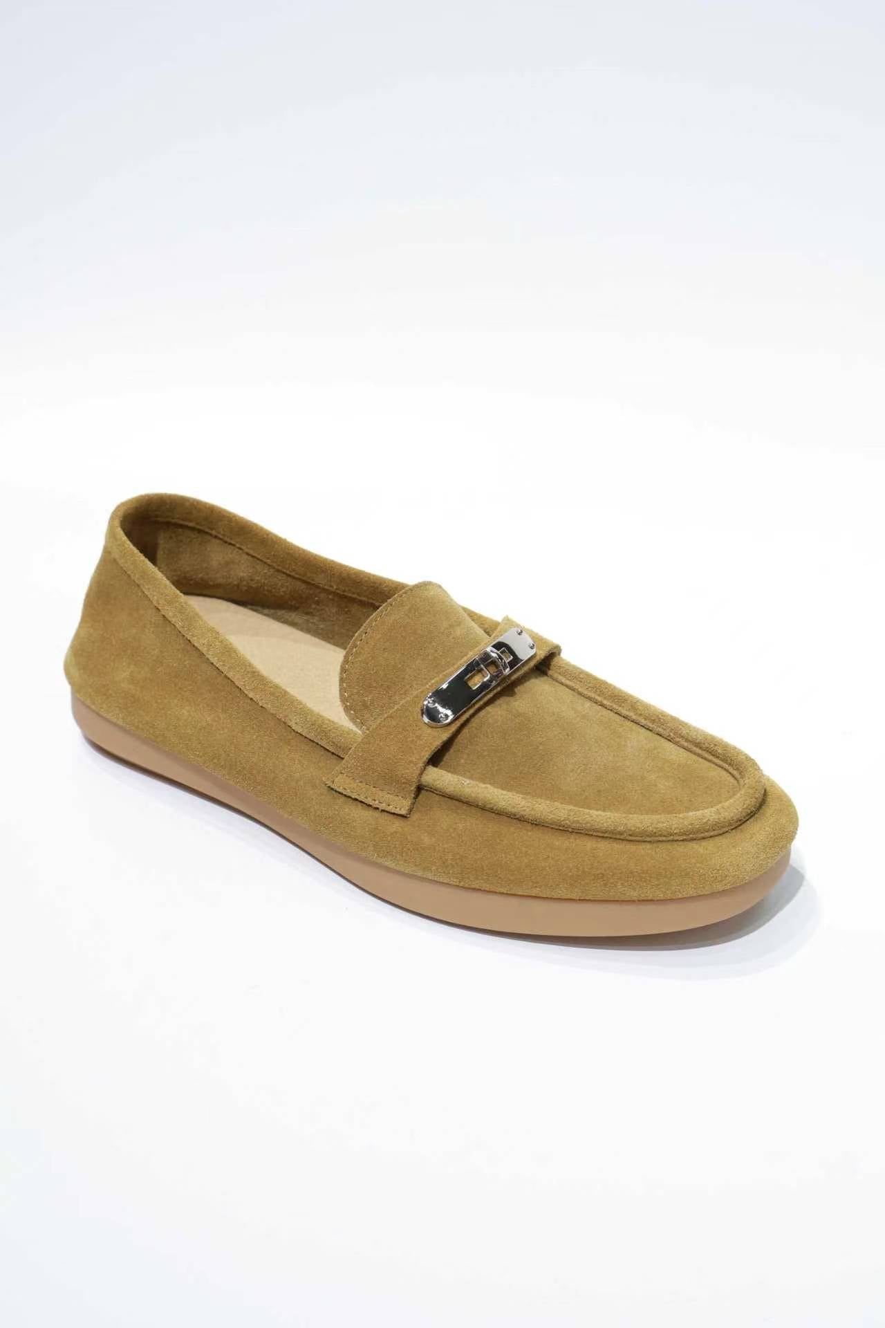 Premium Glue-Free Leather Loafers - Ultra-Soft & Professional Comfort for Commuting