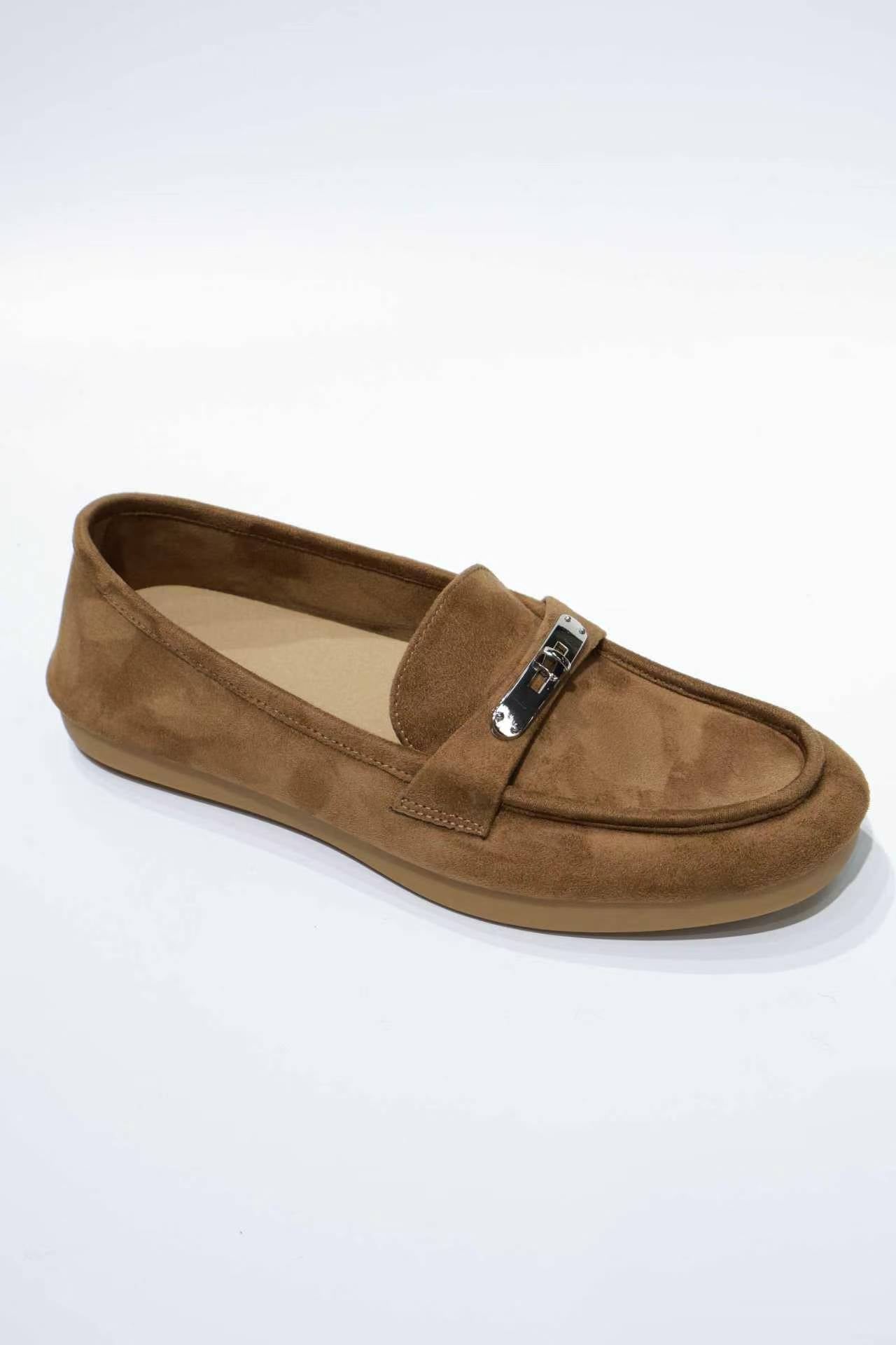 Premium Glue-Free Leather Loafers - Ultra-Soft & Professional Comfort for Commuting