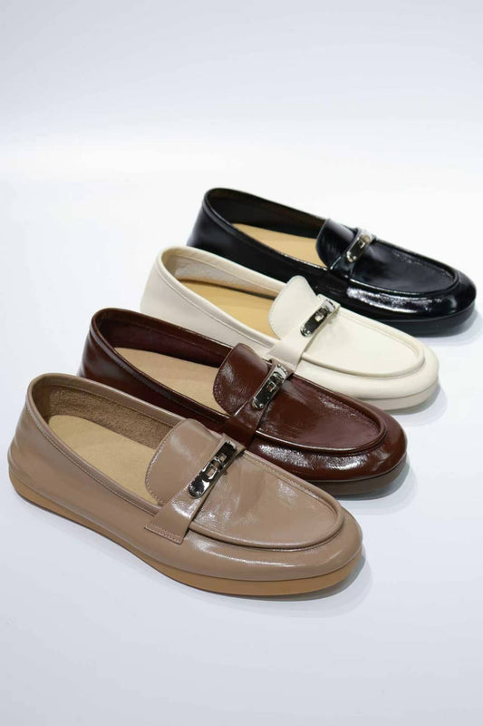 Premium Glue-Free Leather Loafers - Ultra-Soft & Professional Comfort for Commuting