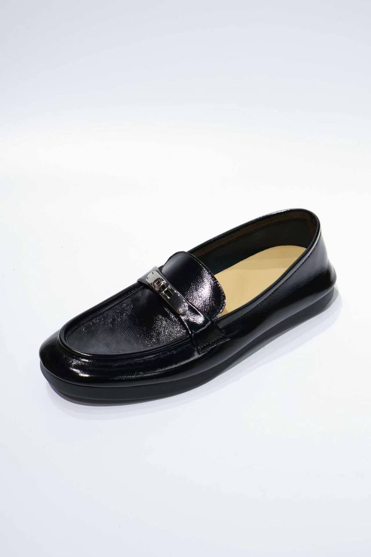 Premium Glue-Free Leather Loafers - Ultra-Soft & Professional Comfort for Commuting