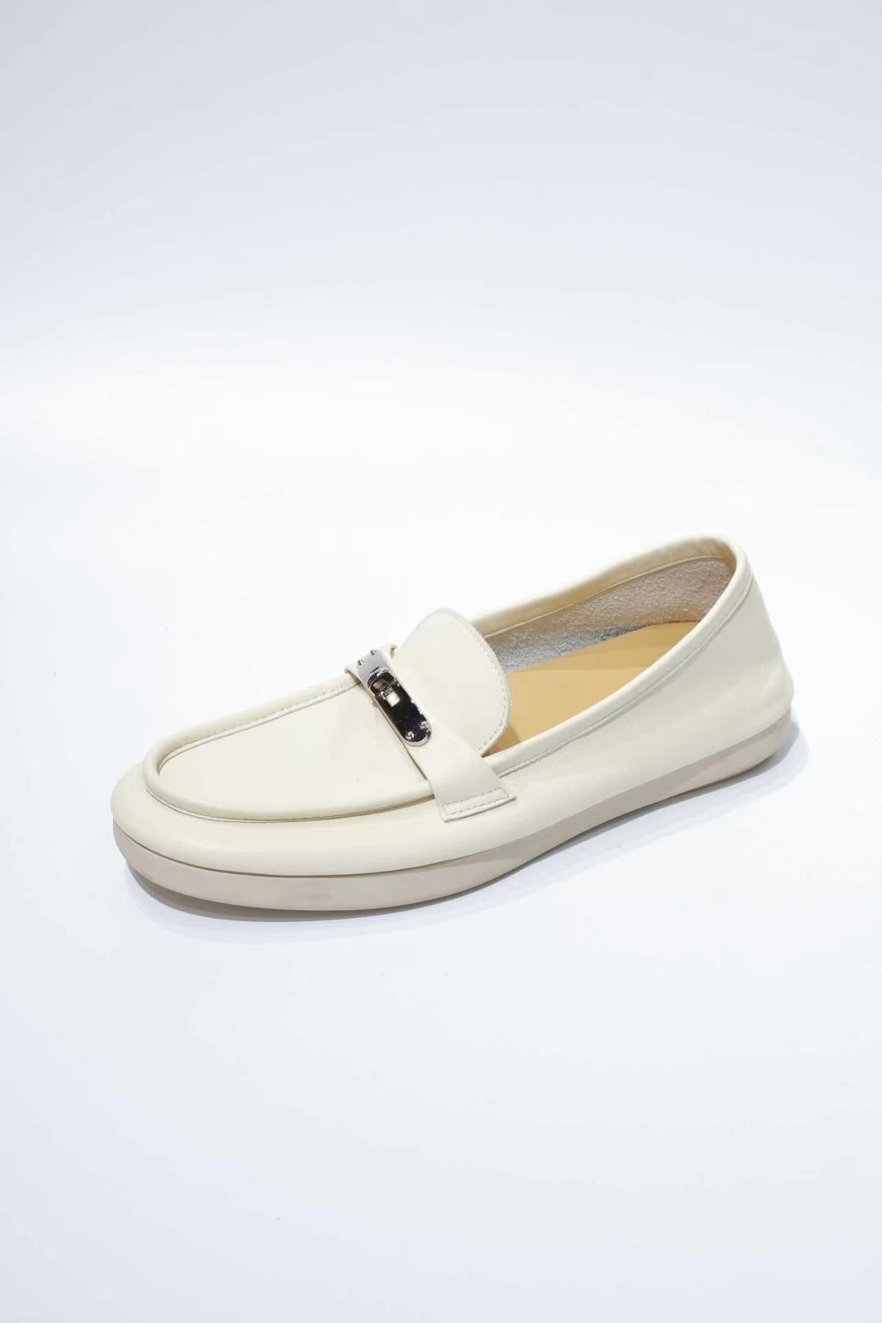 Premium Glue-Free Leather Loafers - Ultra-Soft & Professional Comfort for Commuting