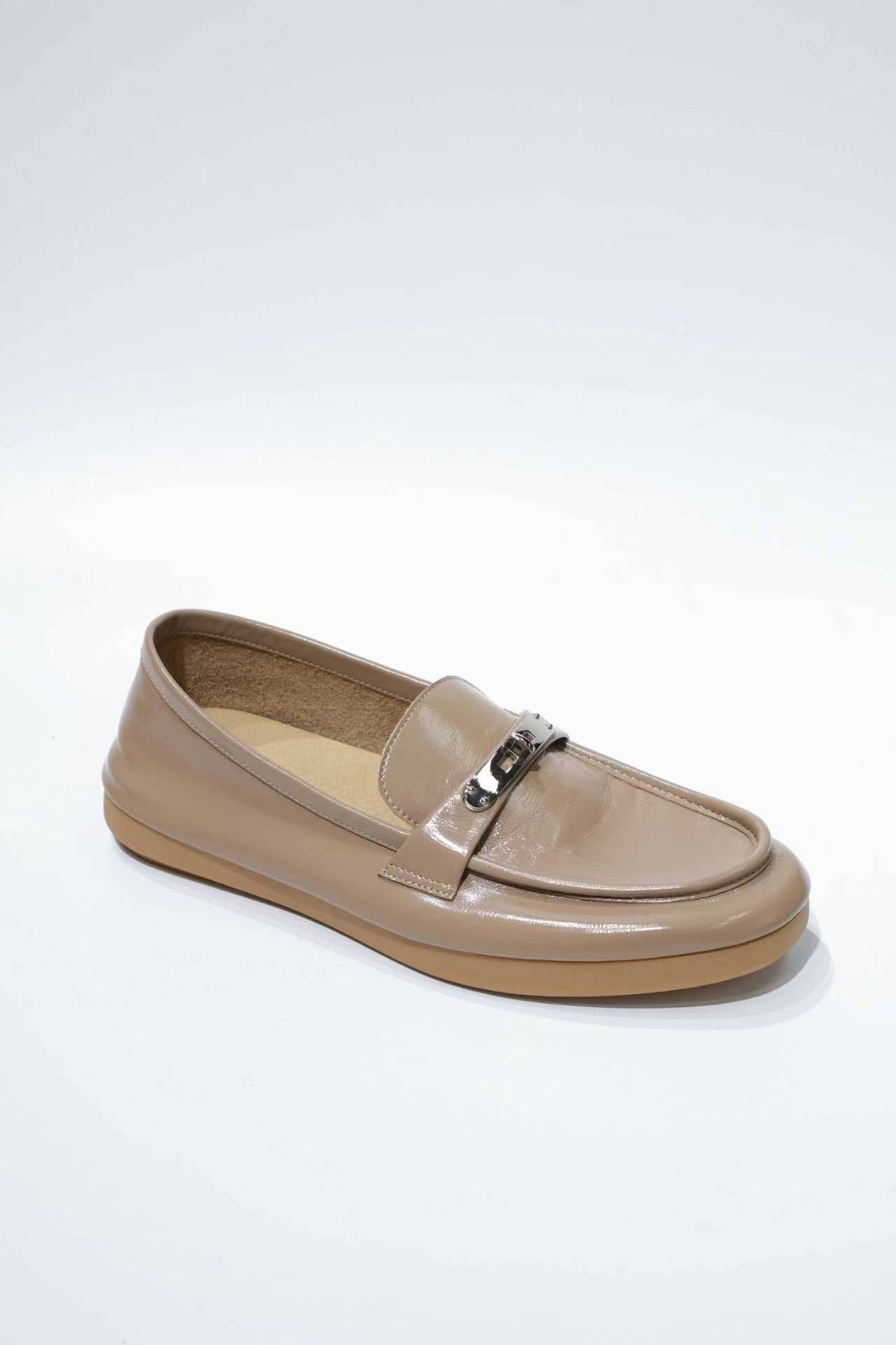 Premium Glue-Free Leather Loafers - Ultra-Soft & Professional Comfort for Commuting