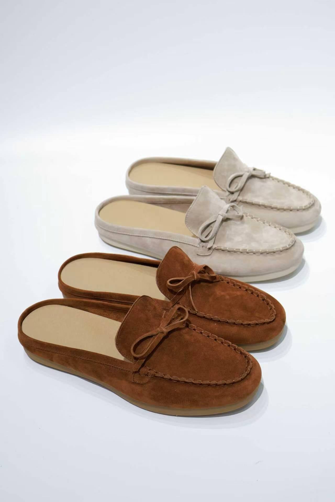 Premium Glue-Free Leather Loafers - Ultra-Soft & Professional Comfort for Commuting