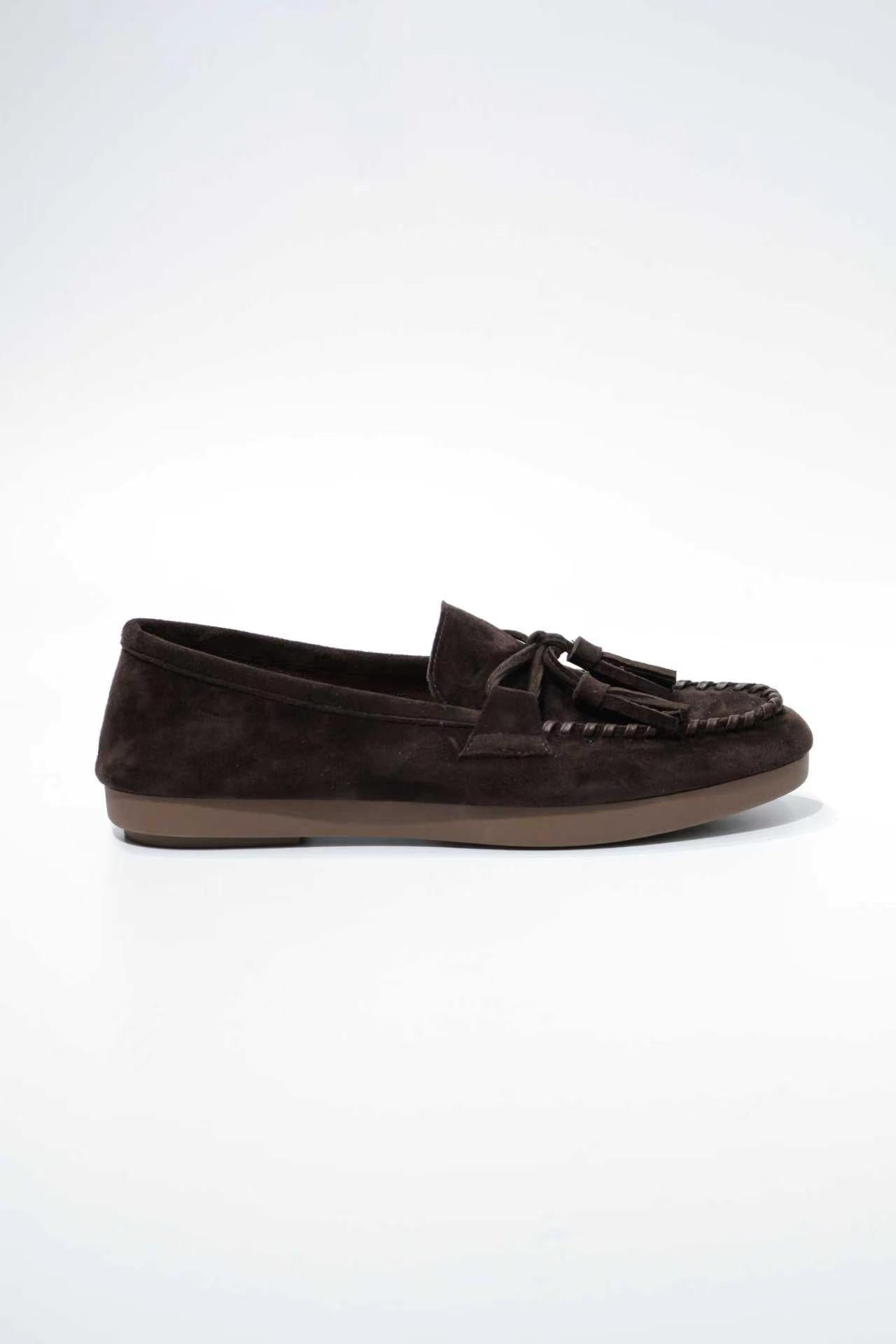Premium Glue-Free Leather Loafers - Ultra-Soft & Professional Comfort for Commuting
