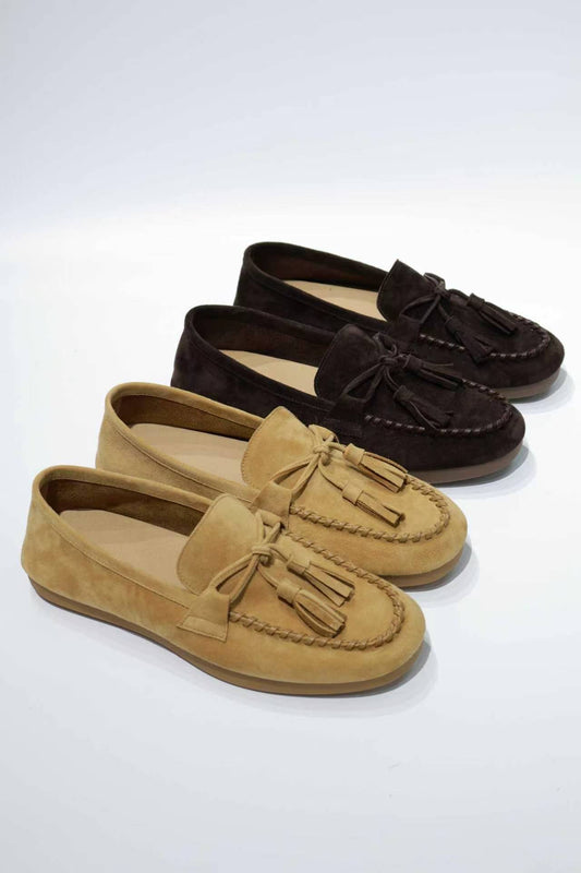 Premium Glue-Free Leather Loafers - Ultra-Soft & Professional Comfort for Commuting