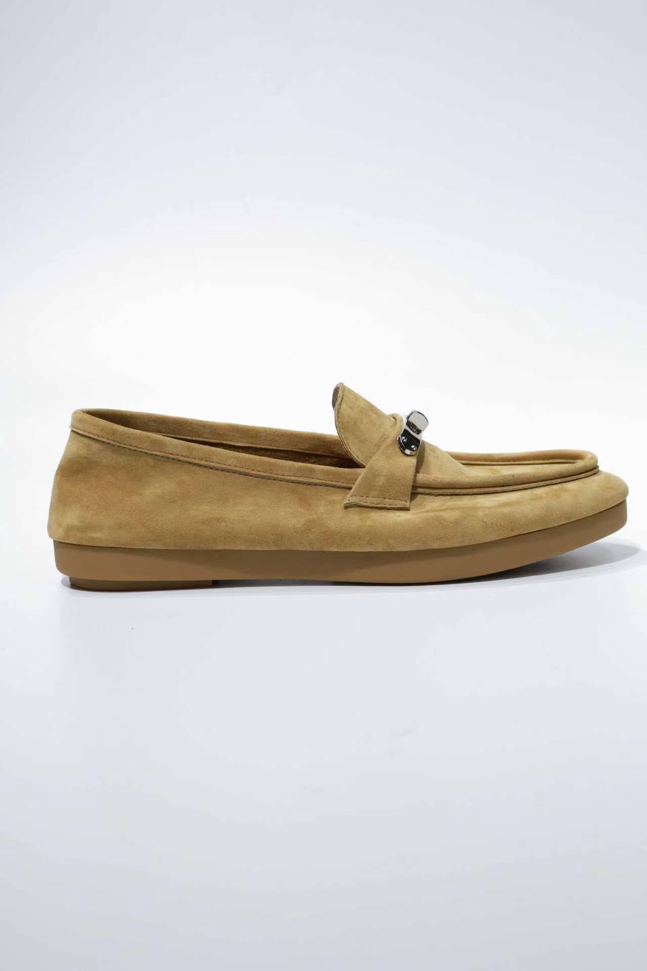 Premium Glue-Free Leather Loafers - Ultra-Soft & Professional Comfort for Commuting