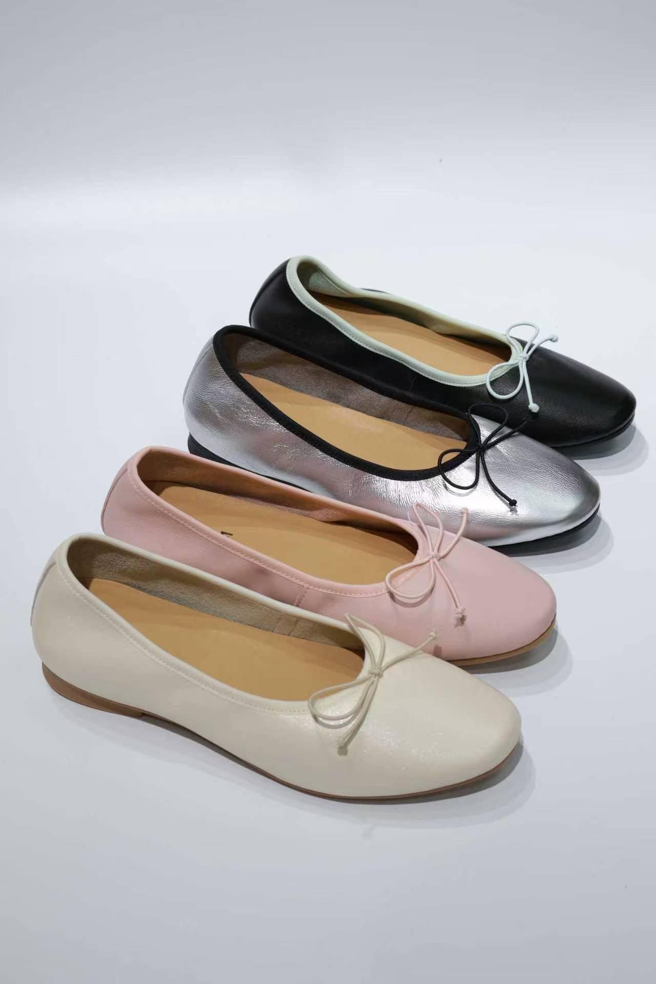 Eco-Friendly Glue-Free Ballet Flats - Ultra-Soft & Flexible for All-Day Comfort