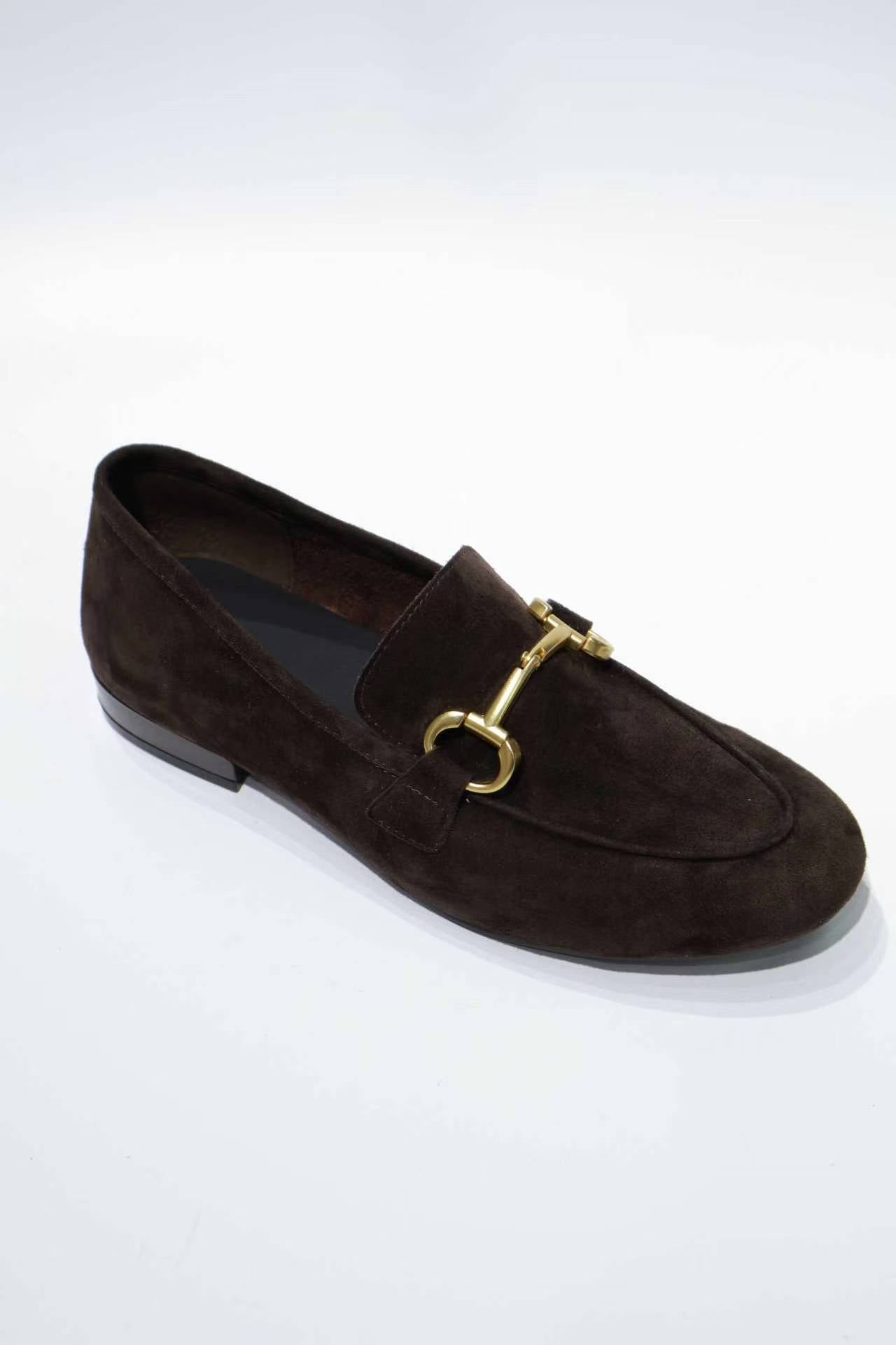 Premium Glue-Free Leather Loafers - Ultra-Soft & Professional Comfort for Commuting
