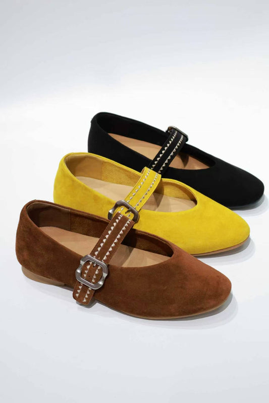 Eco-Friendly Glue-Free Ballet Flats - Ultra-Soft & Flexible for All-Day Comfort