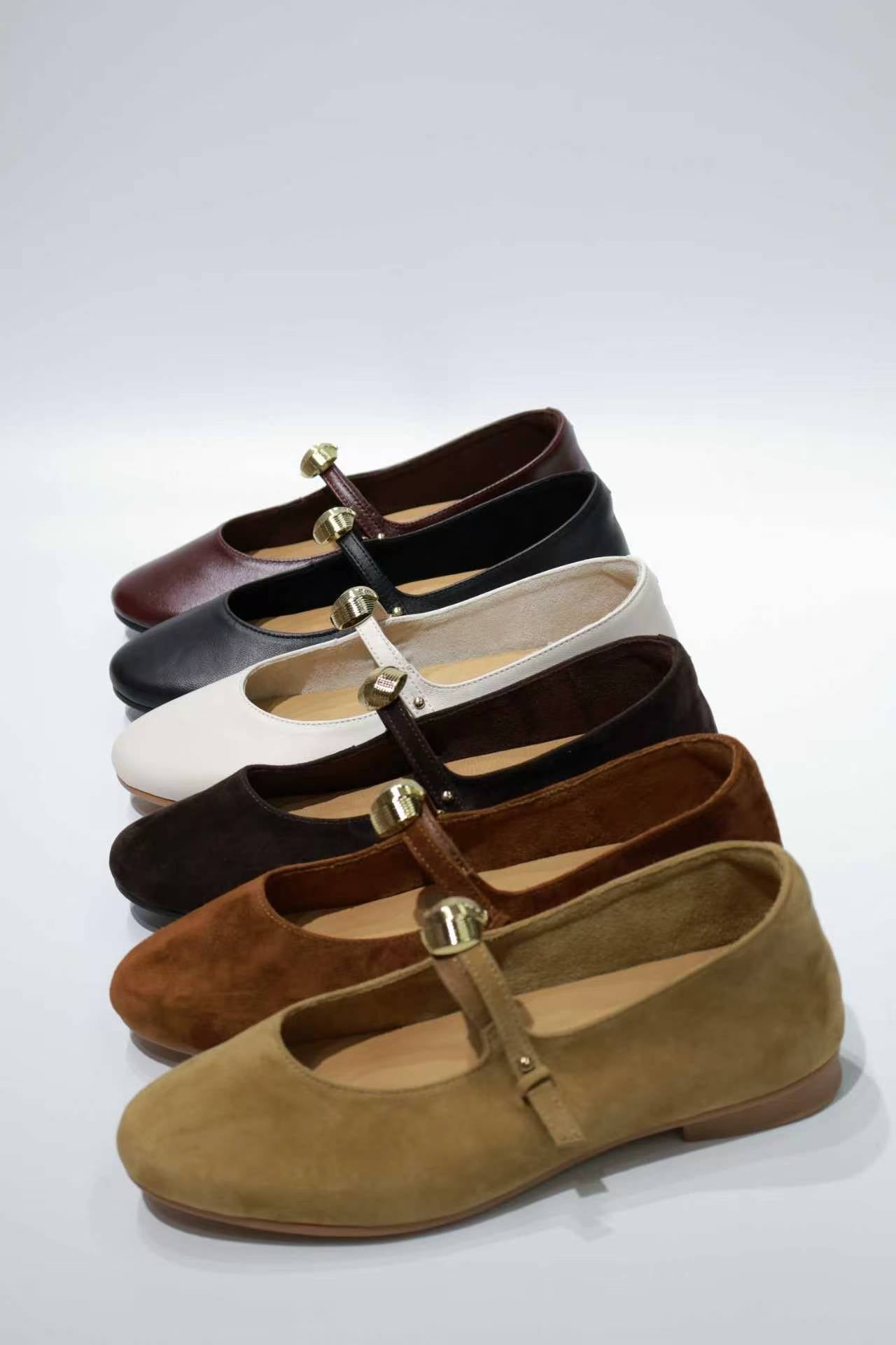 Eco-Friendly Glue-Free Ballet Flats - Ultra-Soft & Flexible for All-Day Comfort